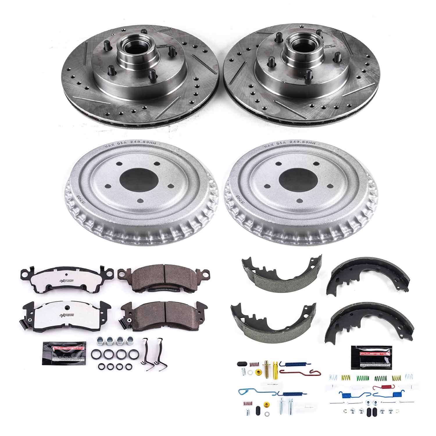 Power Stop - K15023DK-26 - Complete Vehicle Disc/Drum Brake Kit image 3