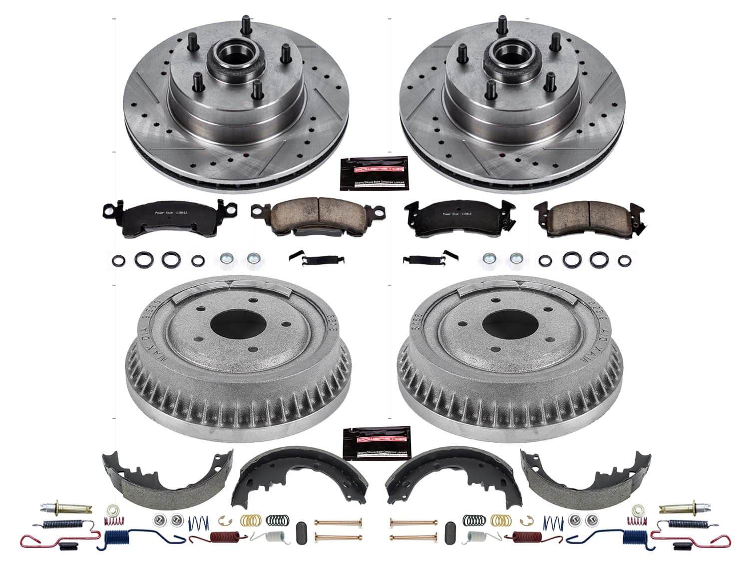 Power Stop - K15024DK - Complete Vehicle Disc/Drum Brake Kit image 3