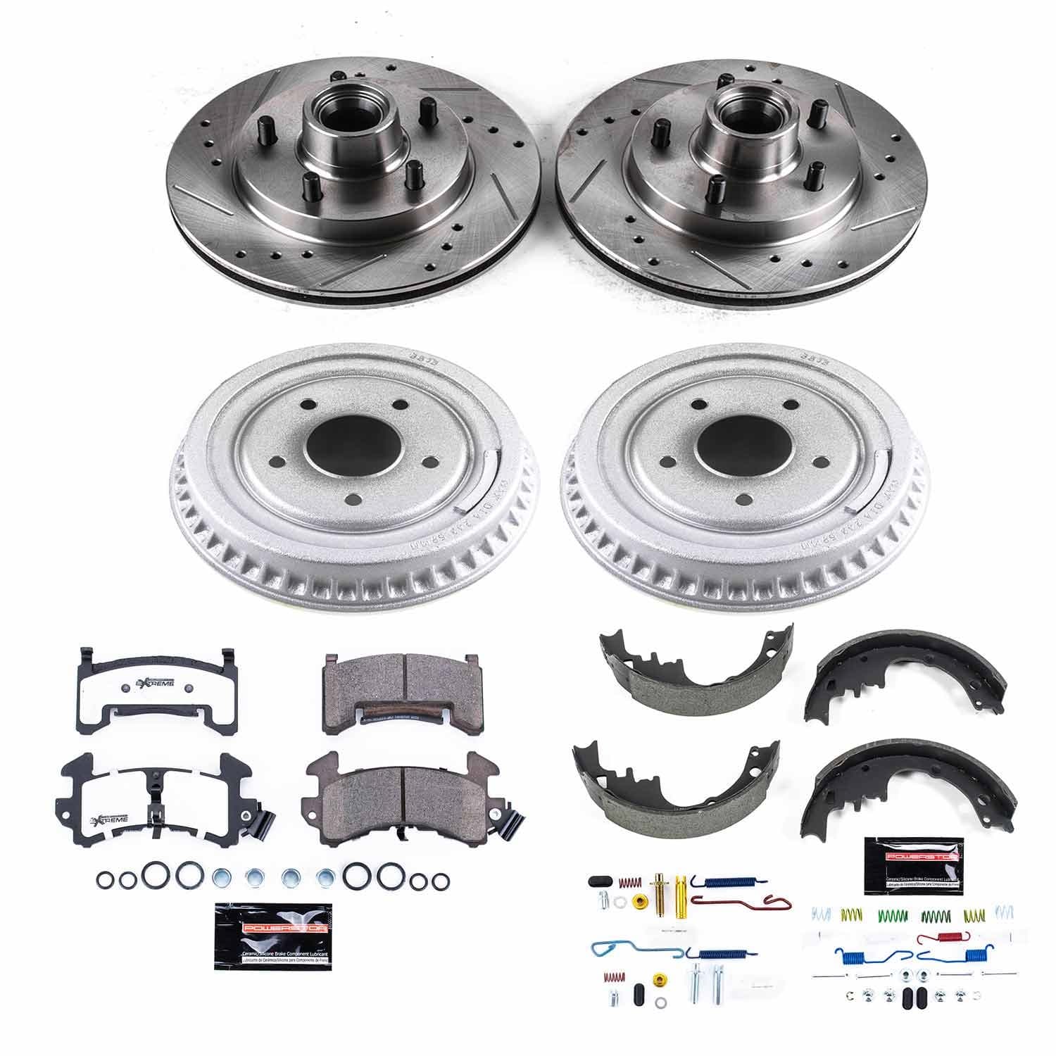Power Stop - K15025DK-26 - Complete Vehicle Disc/Drum Brake Kit image 1