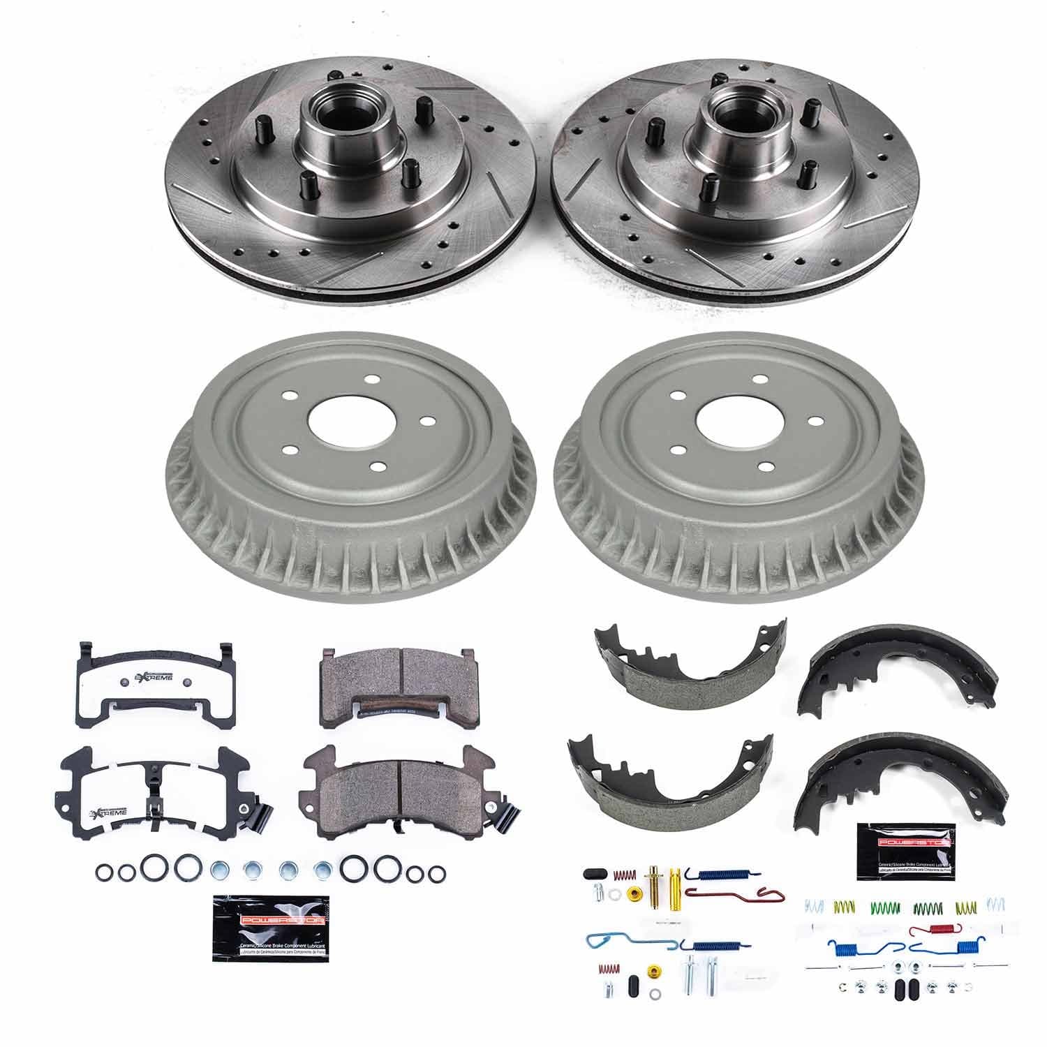 Power Stop - K15026DK-26 - Complete Vehicle Disc/Drum Brake Kit image 1