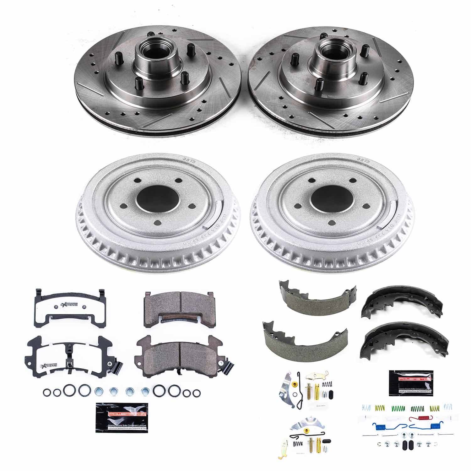Power Stop - K15041DK-26 - Complete Vehicle Disc/Drum Brake Kit image 1