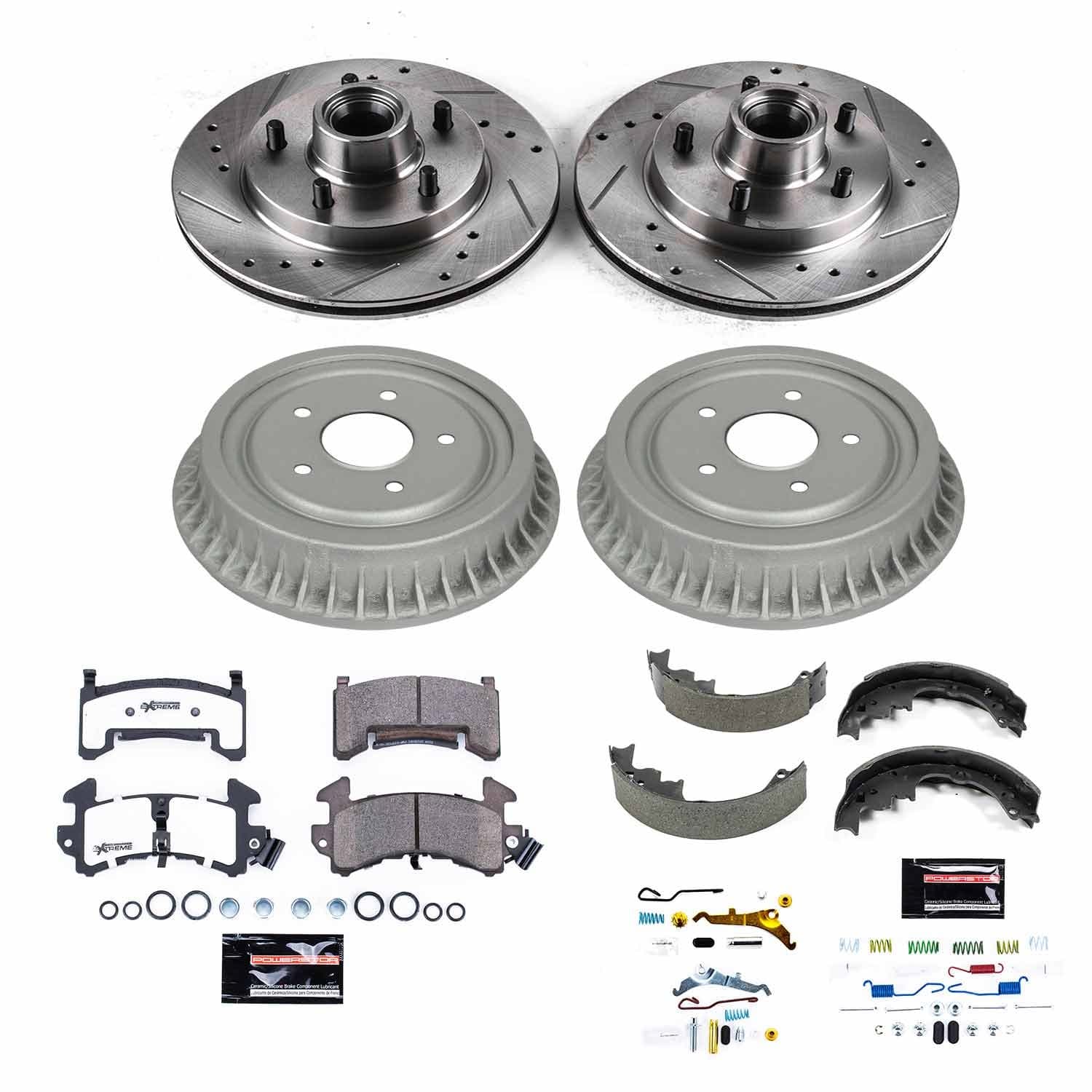 Power Stop - K15049DK-26 - Complete Vehicle Disc/Drum Brake Kit image 1