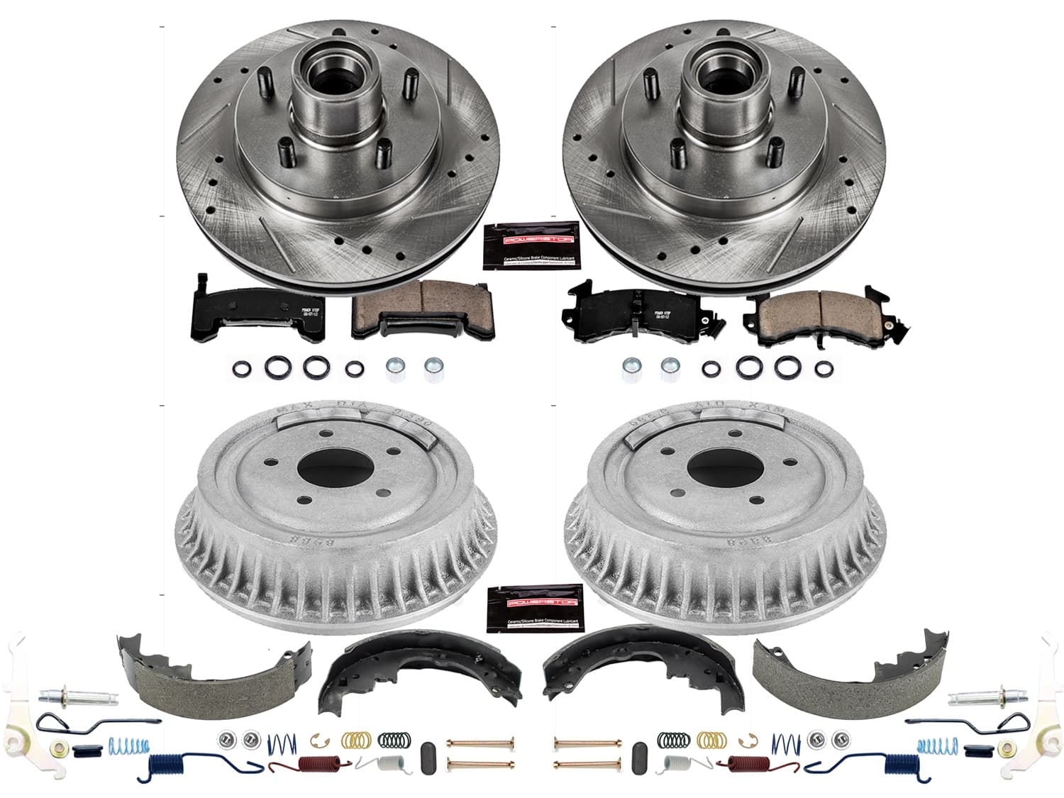 Power Stop - K15049DK - Complete Vehicle Disc/Drum Brake Kit image 1