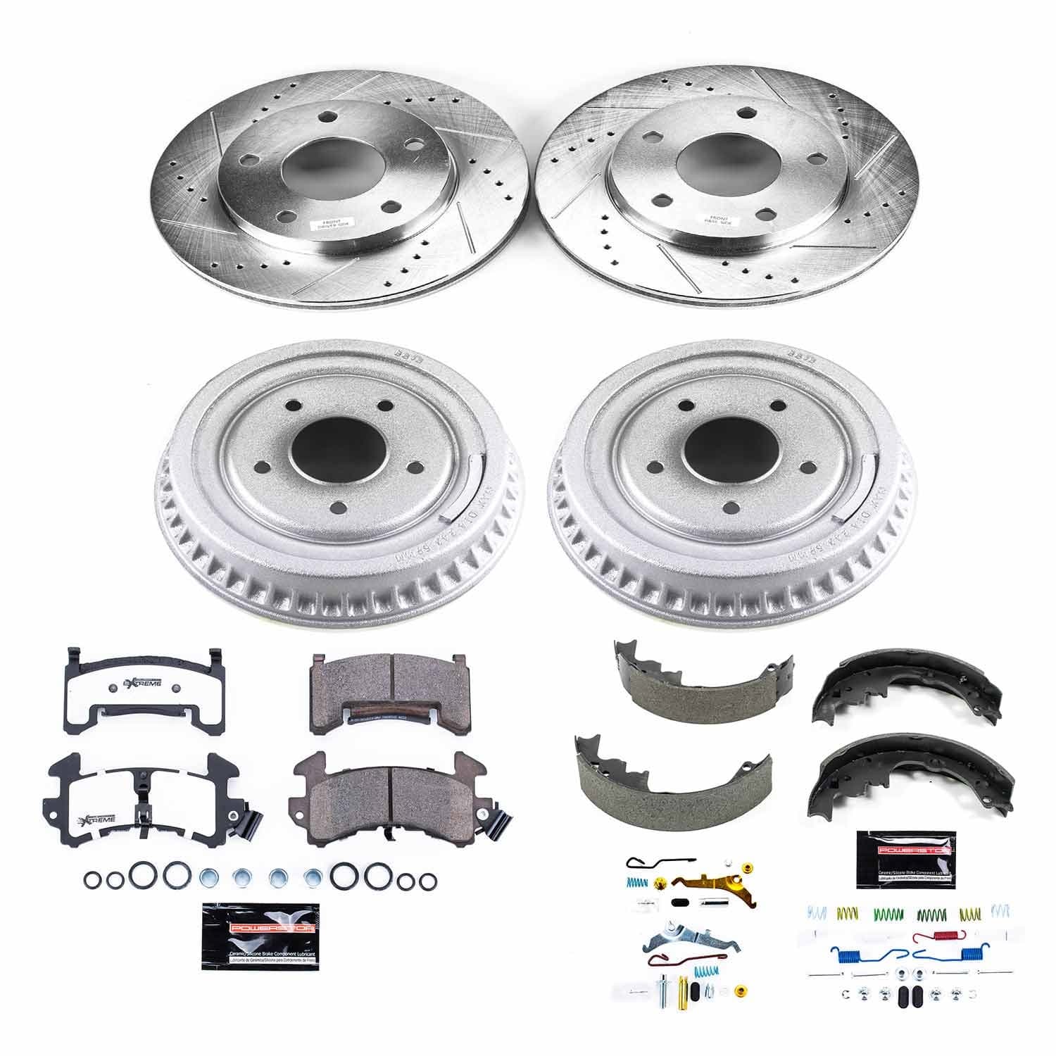 Power Stop - K15050DK-26 - Complete Vehicle Disc/Drum Brake Kit image 1