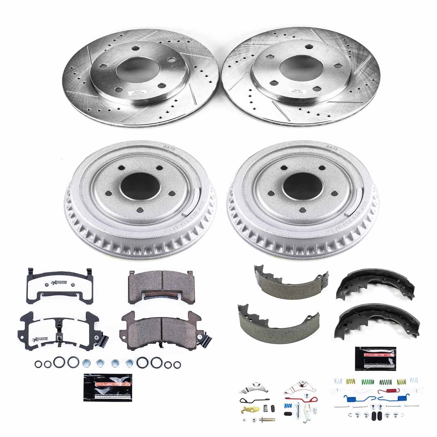 Power Stop - K15052DK-26 - Complete Vehicle Disc/Drum Brake Kit image 1
