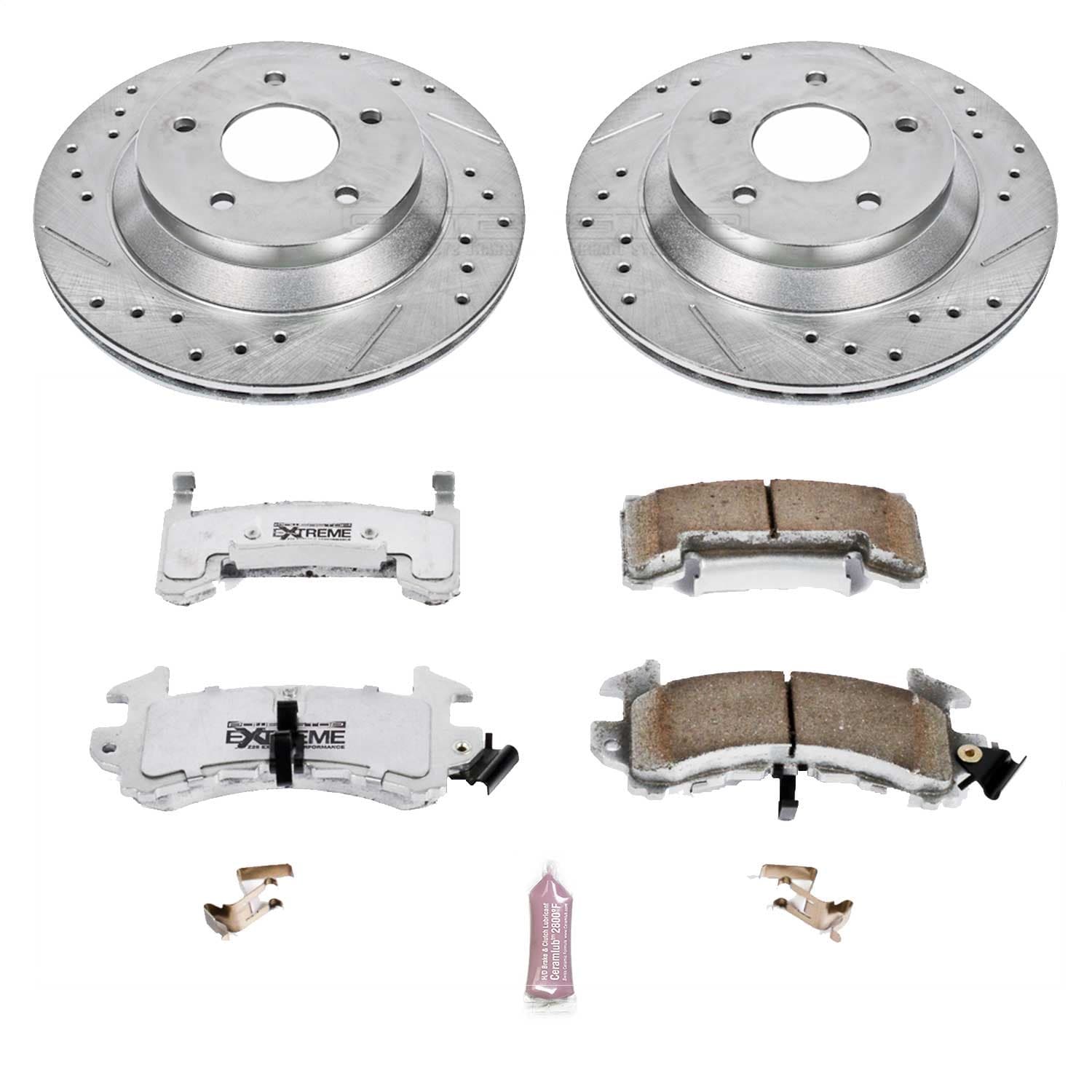 Power Stop - K1517-26 - Front - Disc Brake Pad and Rotor Kit image 1