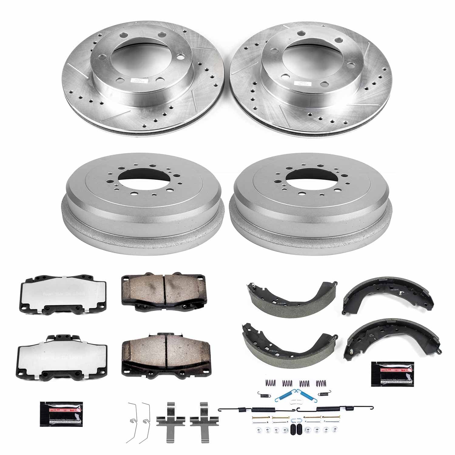 Power Stop - K15212DK-36 - Complete Vehicle Disc/Drum Brake Kit image 1
