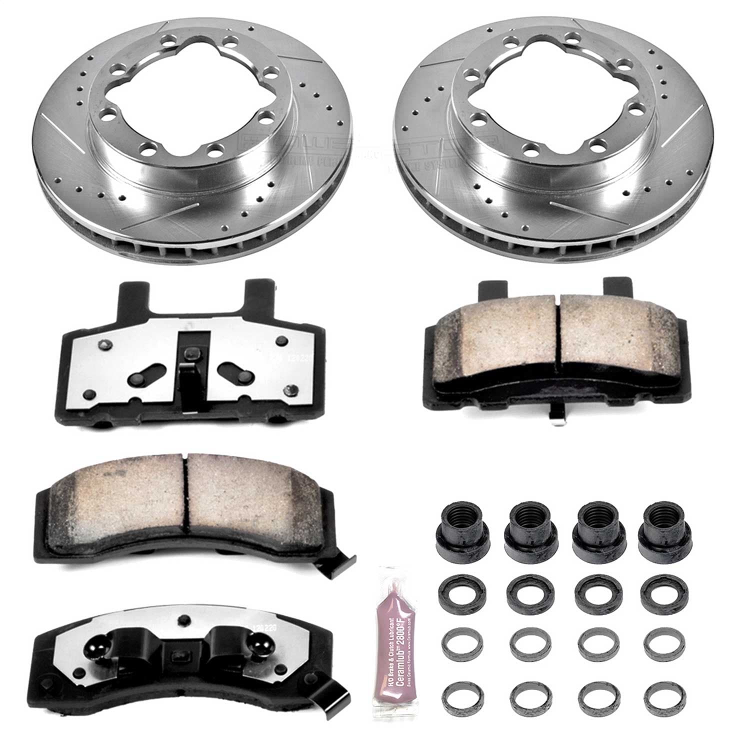 Power Stop - K1524-36 - Front - Disc Brake Pad and Rotor Kit image 1