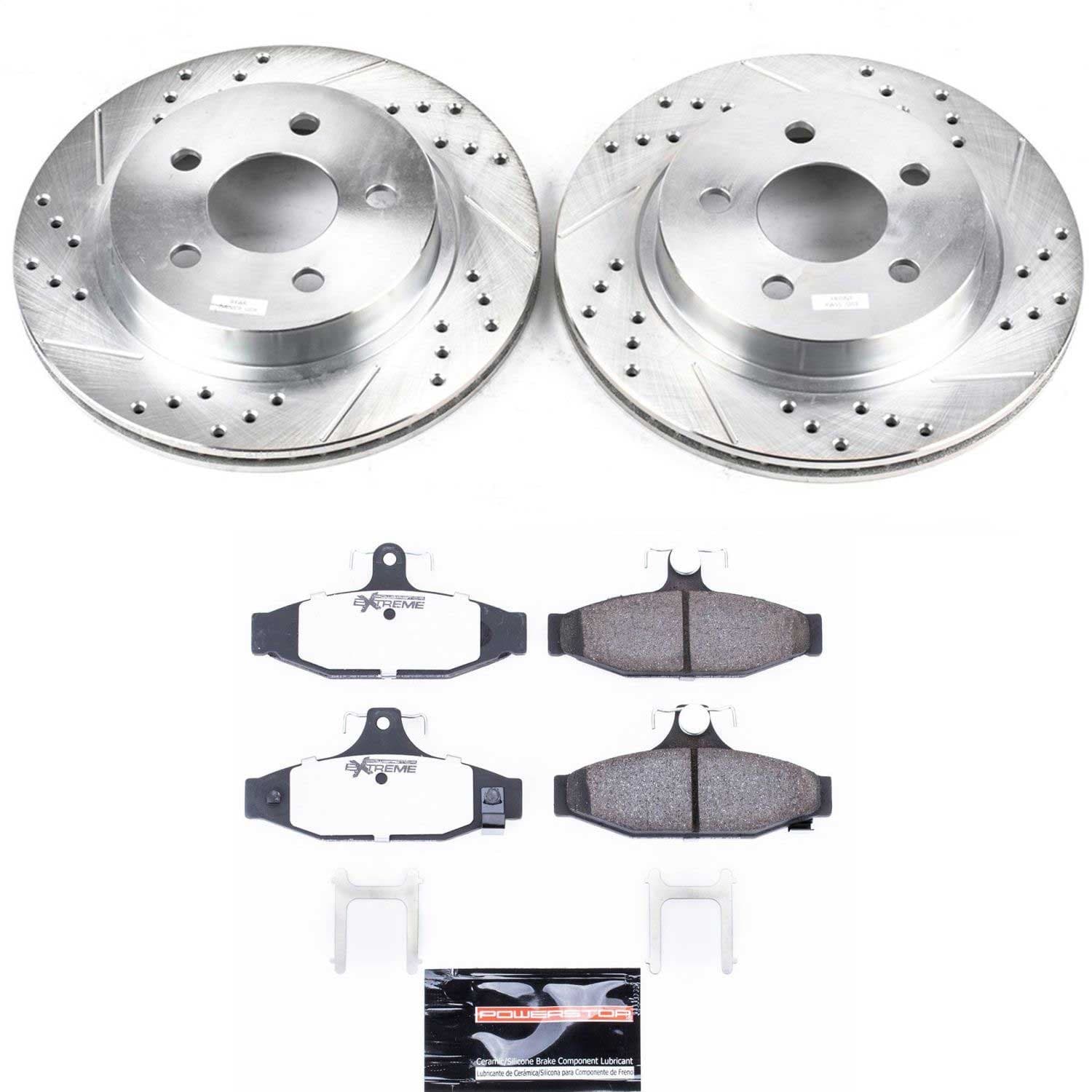 Power Stop - K1531-26 - Rear - Disc Brake Pad and Rotor Kit image 1