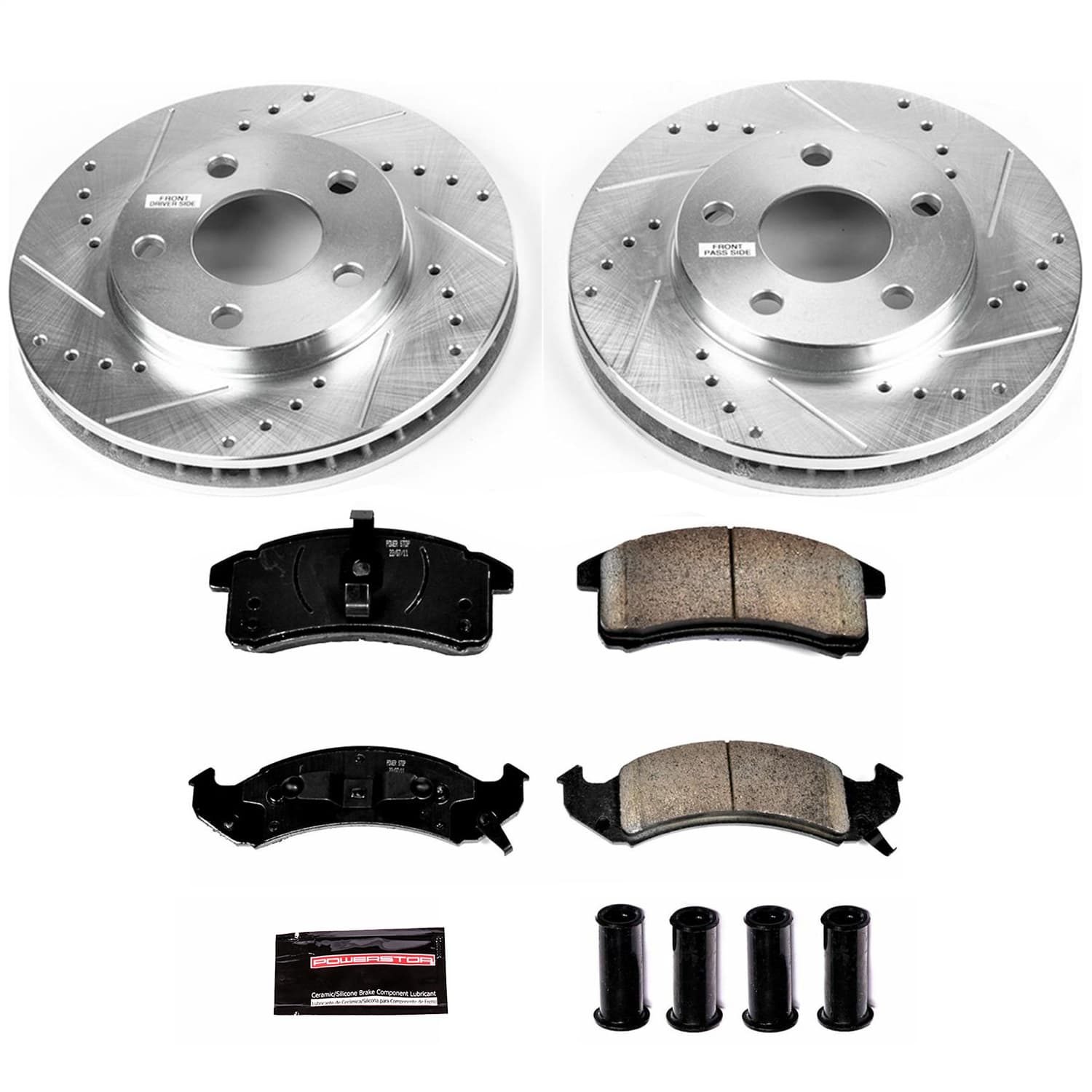 Power Stop - K1532 - Front - Disc Brake Pad and Rotor Kit image 1
