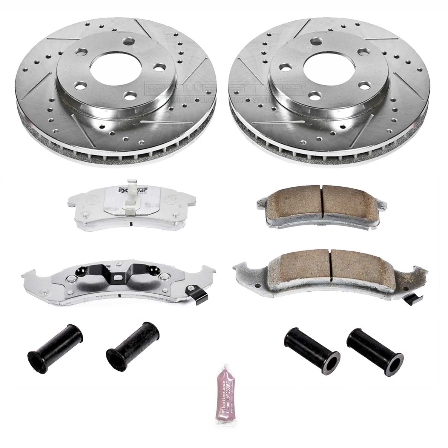 Power Stop - K1534-26 - Front - Disc Brake Pad and Rotor Kit image 1