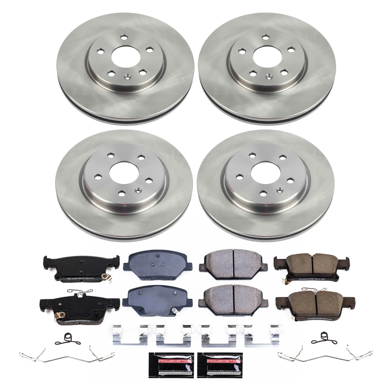 Power Stop - K15496DK-36 - Complete Vehicle Disc/Drum Brake Kit image 1
