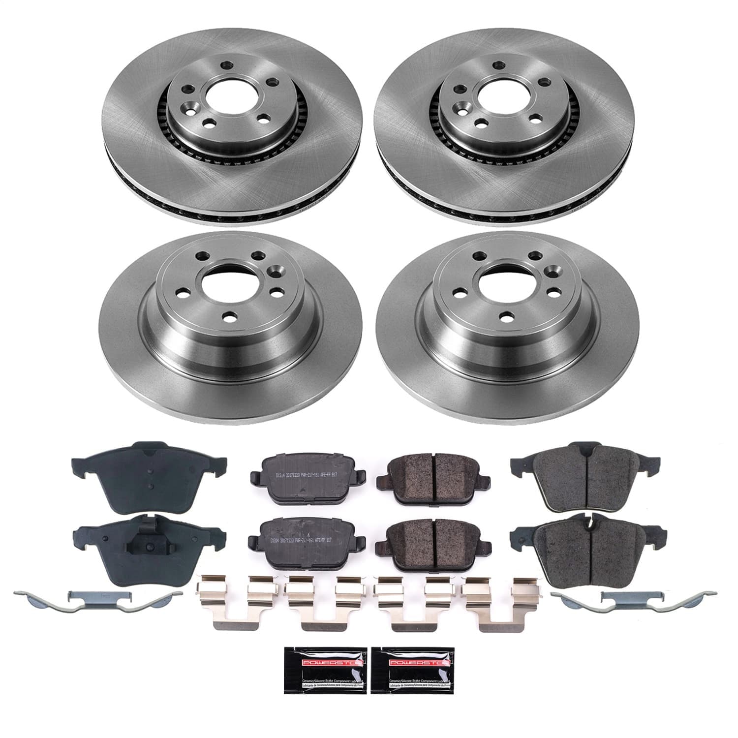 Power Stop - K15503DK - Complete Vehicle Disc/Drum Brake Kit image 1