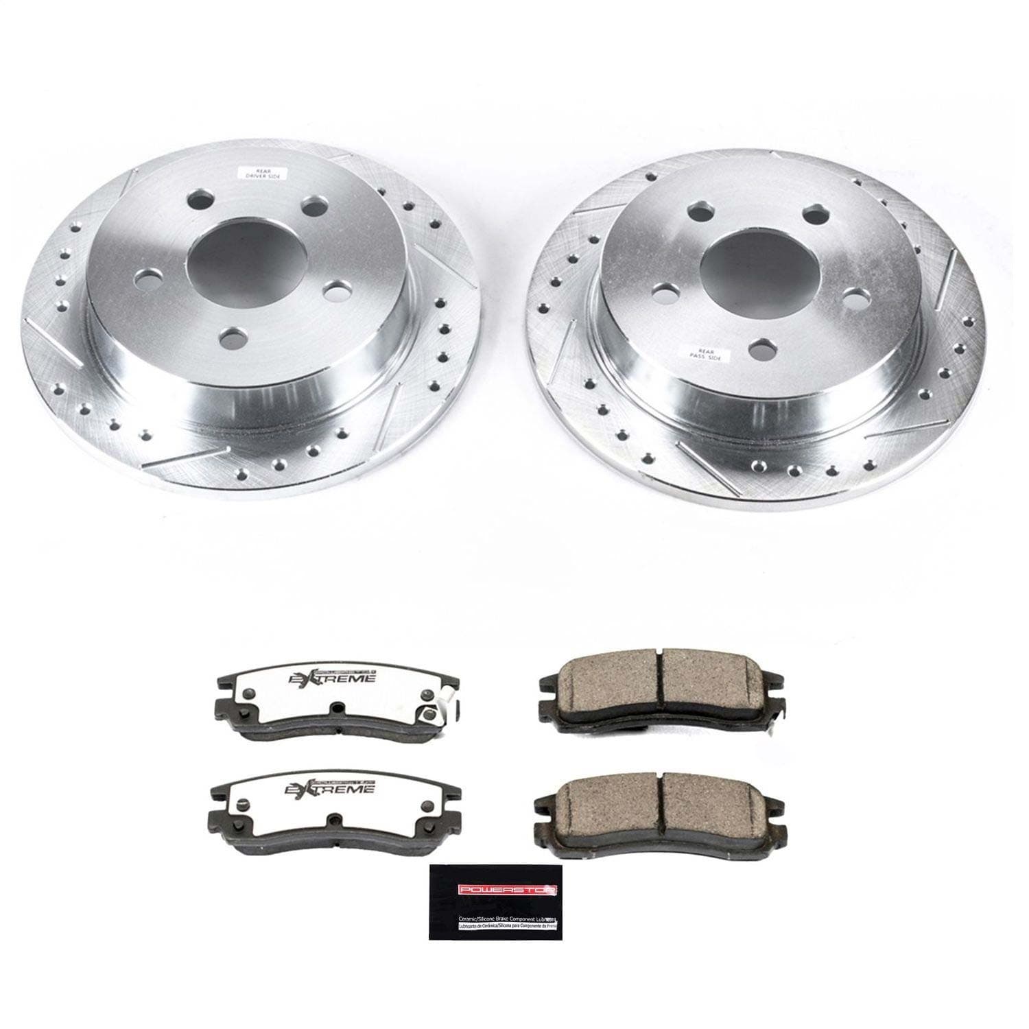 Power Stop - K1558-26 - Rear - Disc Brake Pad and Rotor Kit image 1