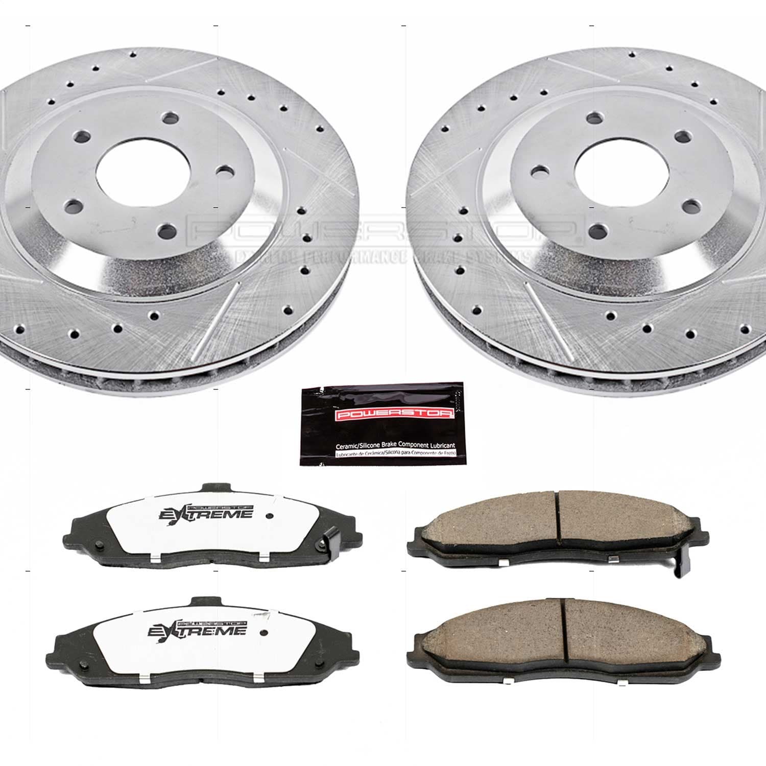 Power Stop - K1559-26 - Front - Disc Brake Pad and Rotor Kit image 1