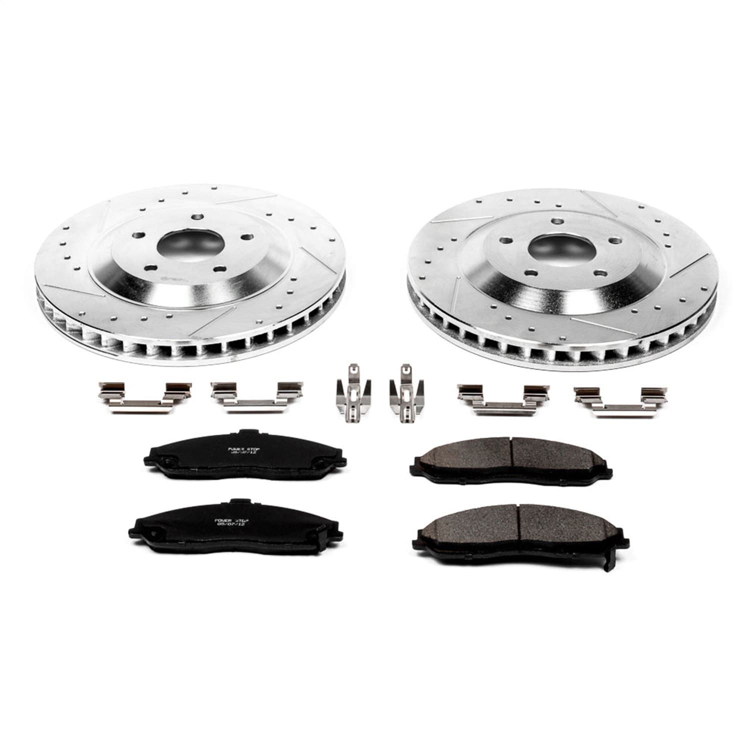 Power Stop - K1559 - Front - Disc Brake Pad and Rotor Kit image 1