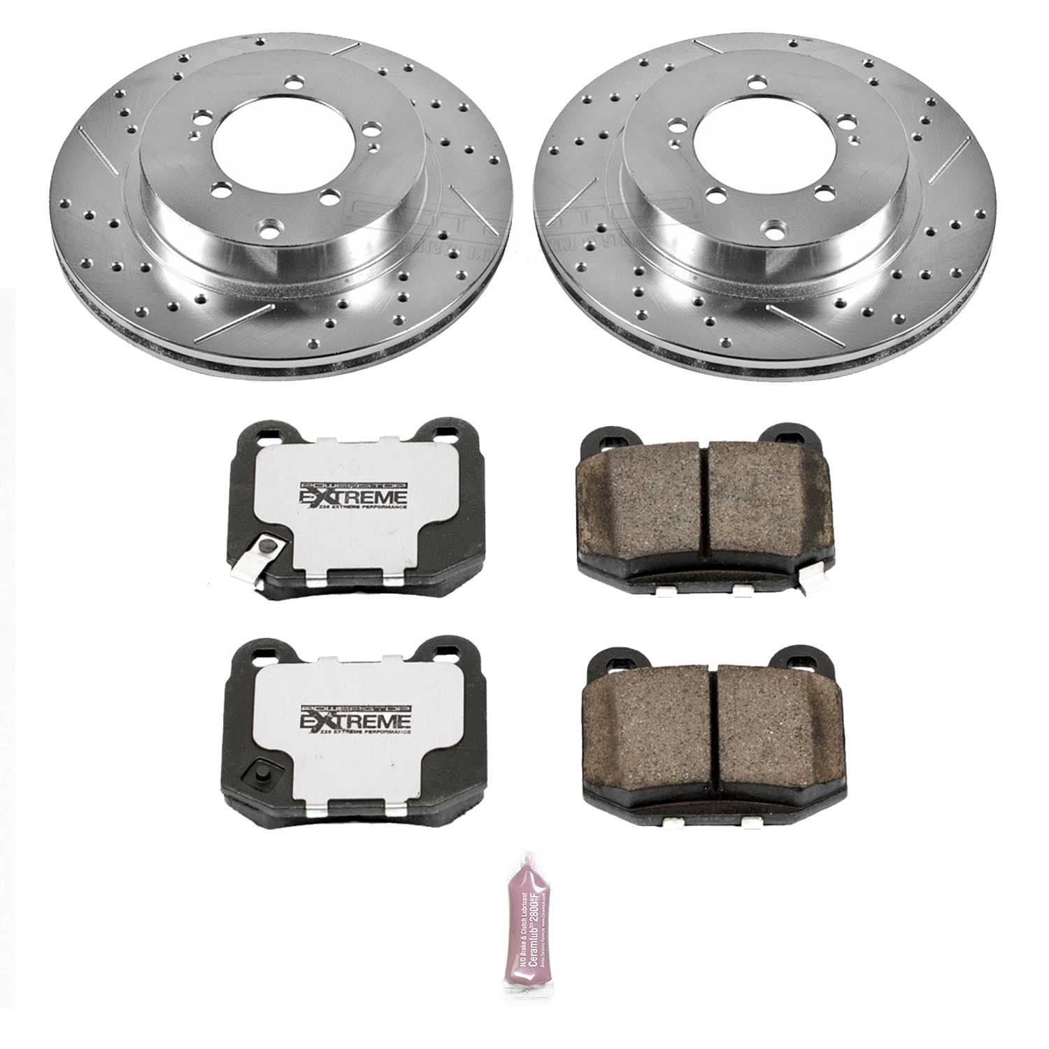 Power Stop - K156-26 - Rear - Disc Brake Pad and Rotor Kit image 1