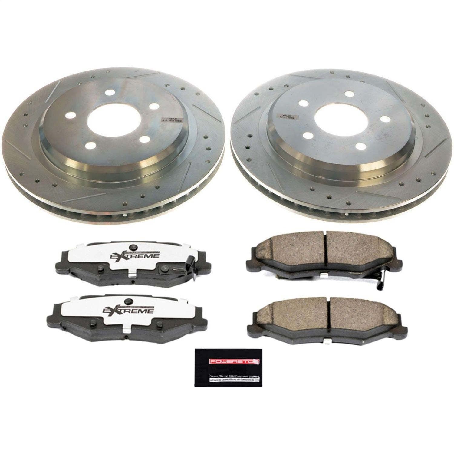 Power Stop - K1563-26 - Rear - Disc Brake Pad and Rotor Kit image 1