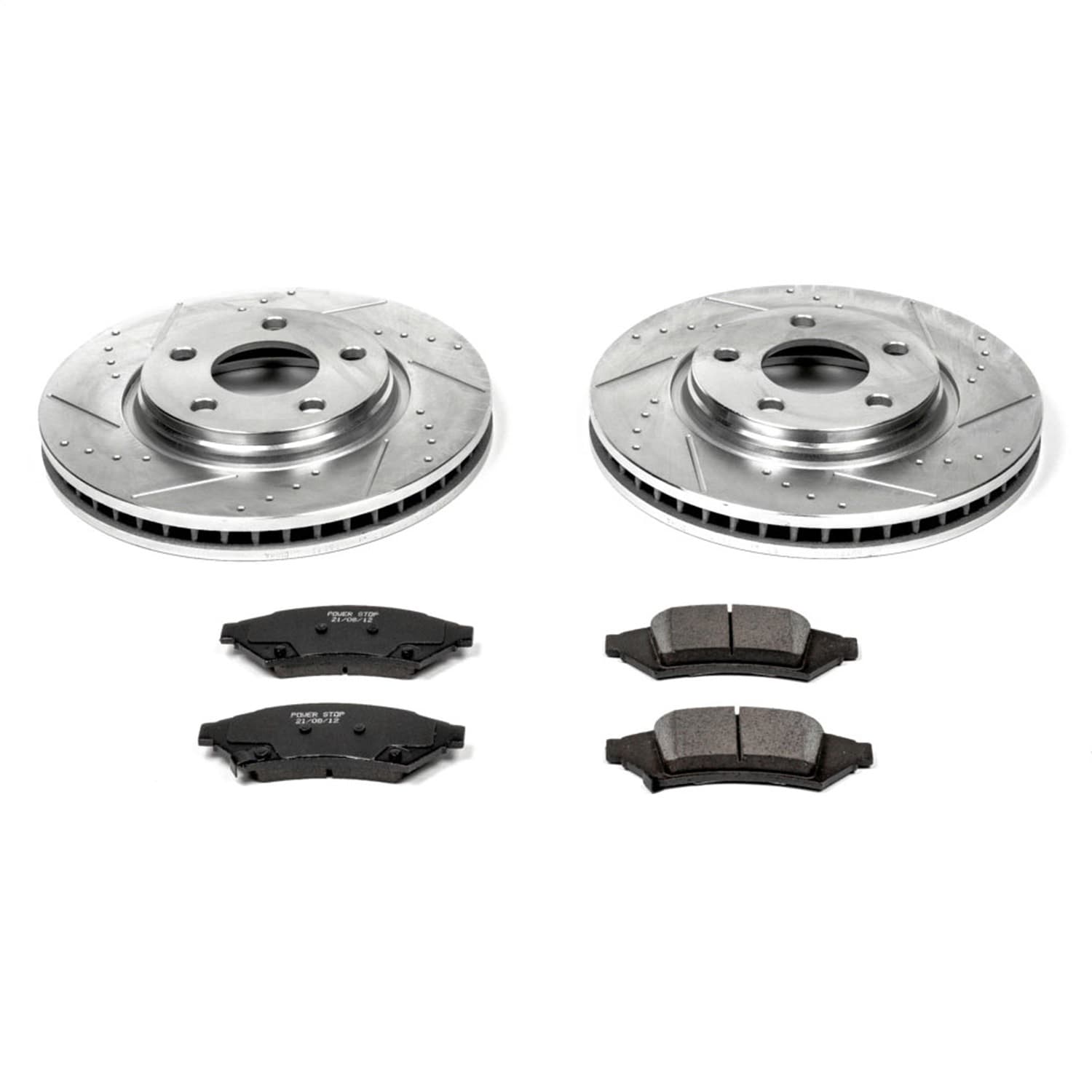 Power Stop - K1586 - Front - Disc Brake Pad and Rotor Kit image 1