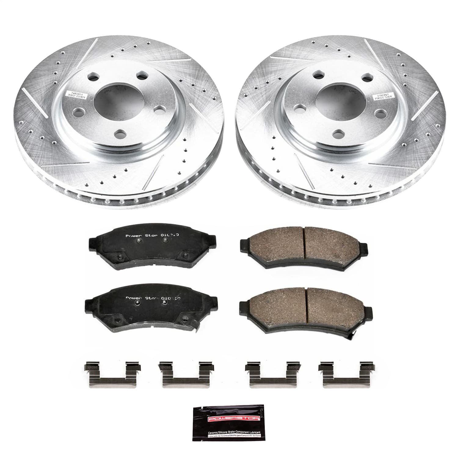 Power Stop - K1588 - Front - Disc Brake Pad and Rotor Kit image 1
