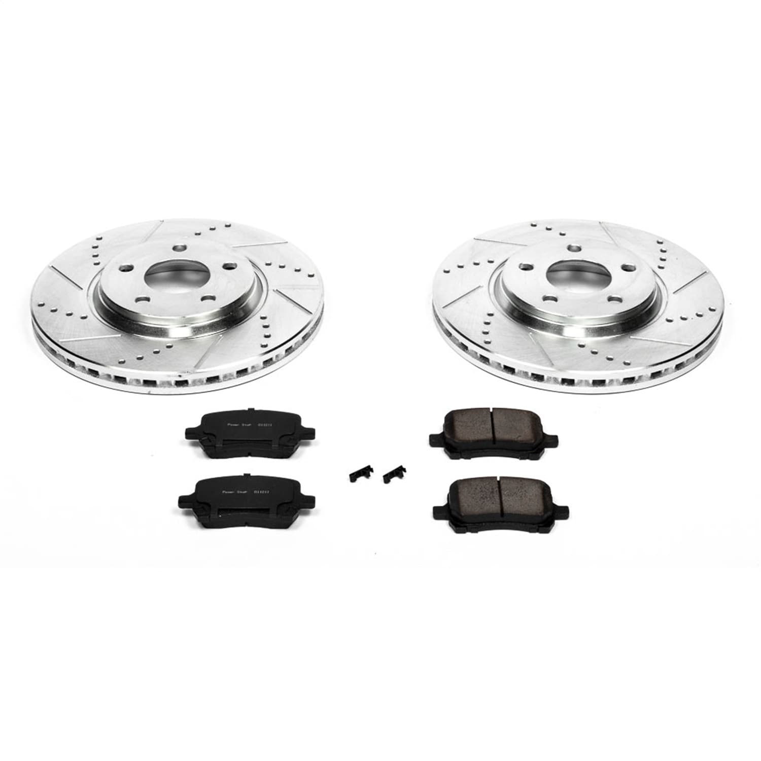 Power Stop - K1614 - Front - Disc Brake Pad and Rotor Kit image 1