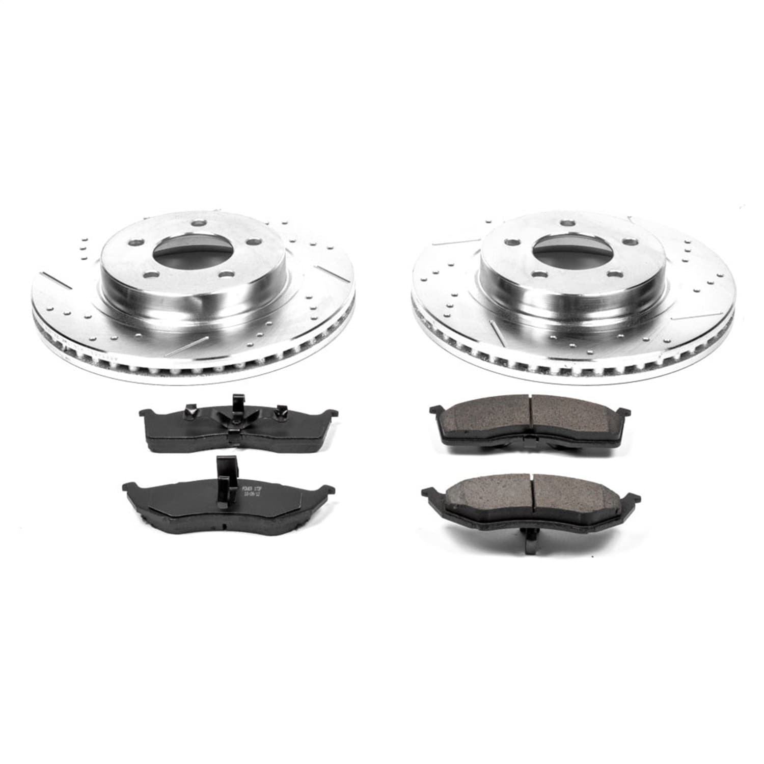 Power Stop - K1694 - Front - Disc Brake Pad and Rotor Kit image 1