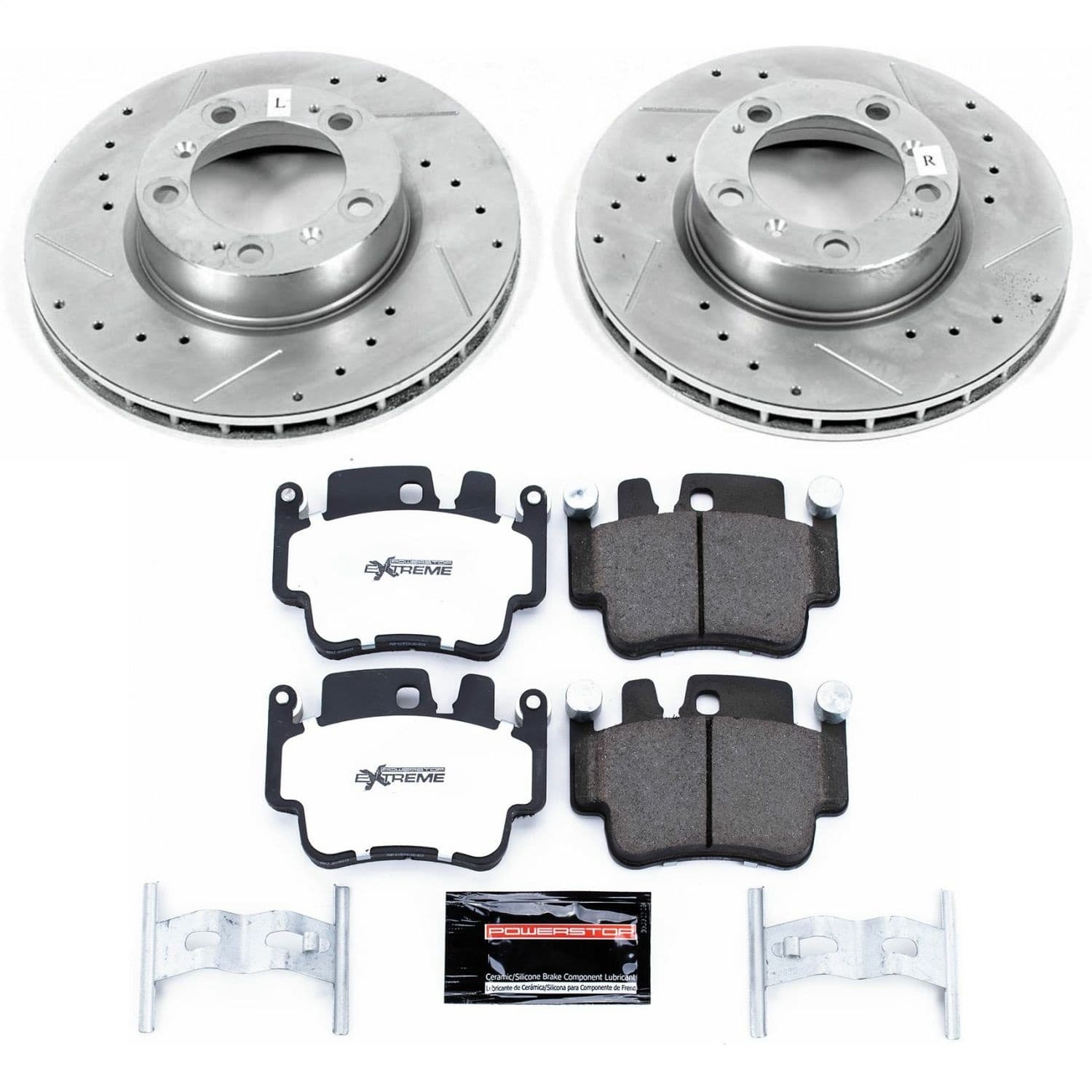 Power Stop - K1698-26 - Front - Disc Brake Pad and Rotor Kit image 1
