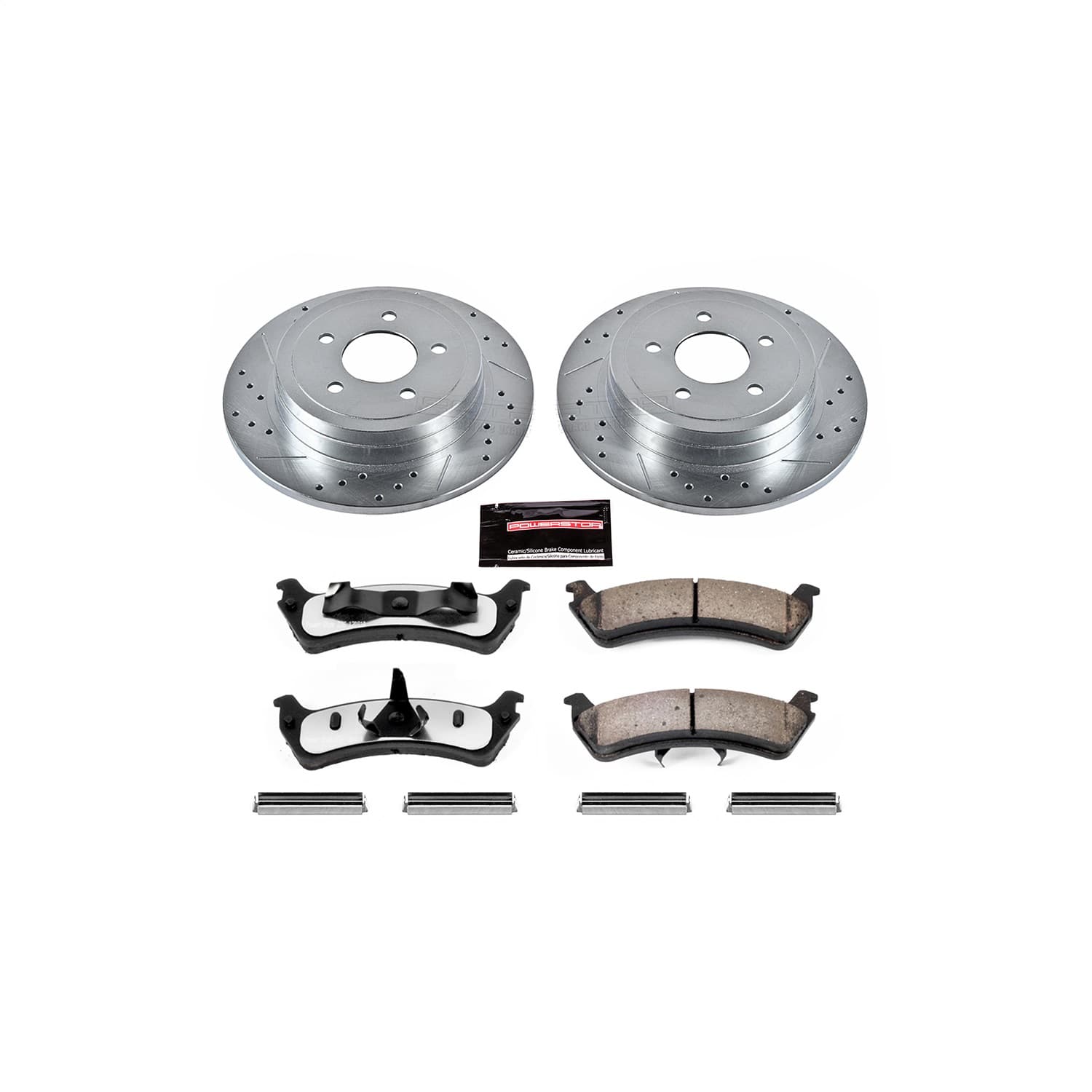 Power Stop - K1770-36 - Rear - Disc Brake Pad and Rotor Kit image 1
