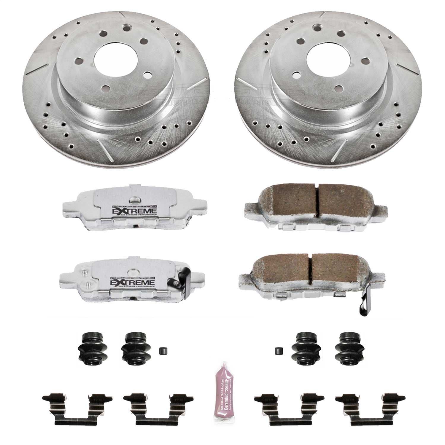 Power Stop - K179-26 - Rear - Disc Brake Pad and Rotor Kit image 1