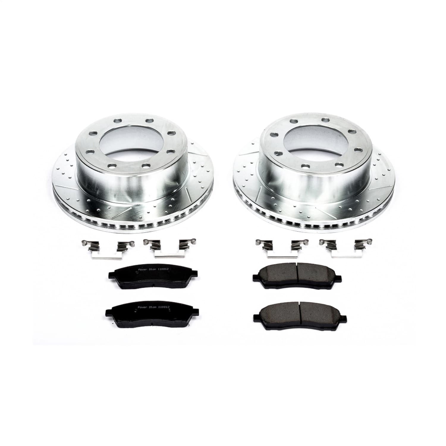 Power Stop - K1890 - Rear - Disc Brake Pad and Rotor Kit image 1