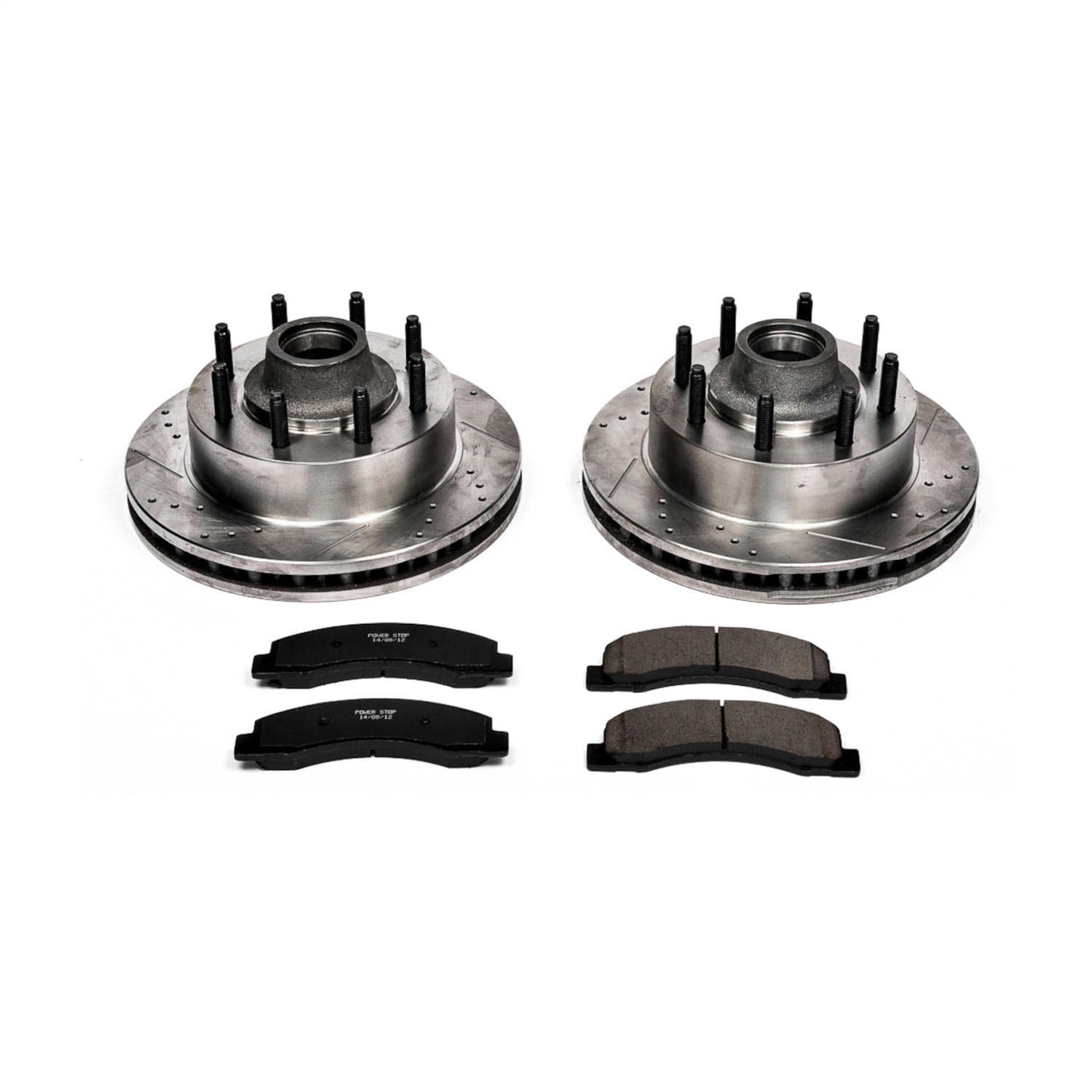 Power Stop - K1893 - Front - Disc Brake Pad and Rotor Kit image 1