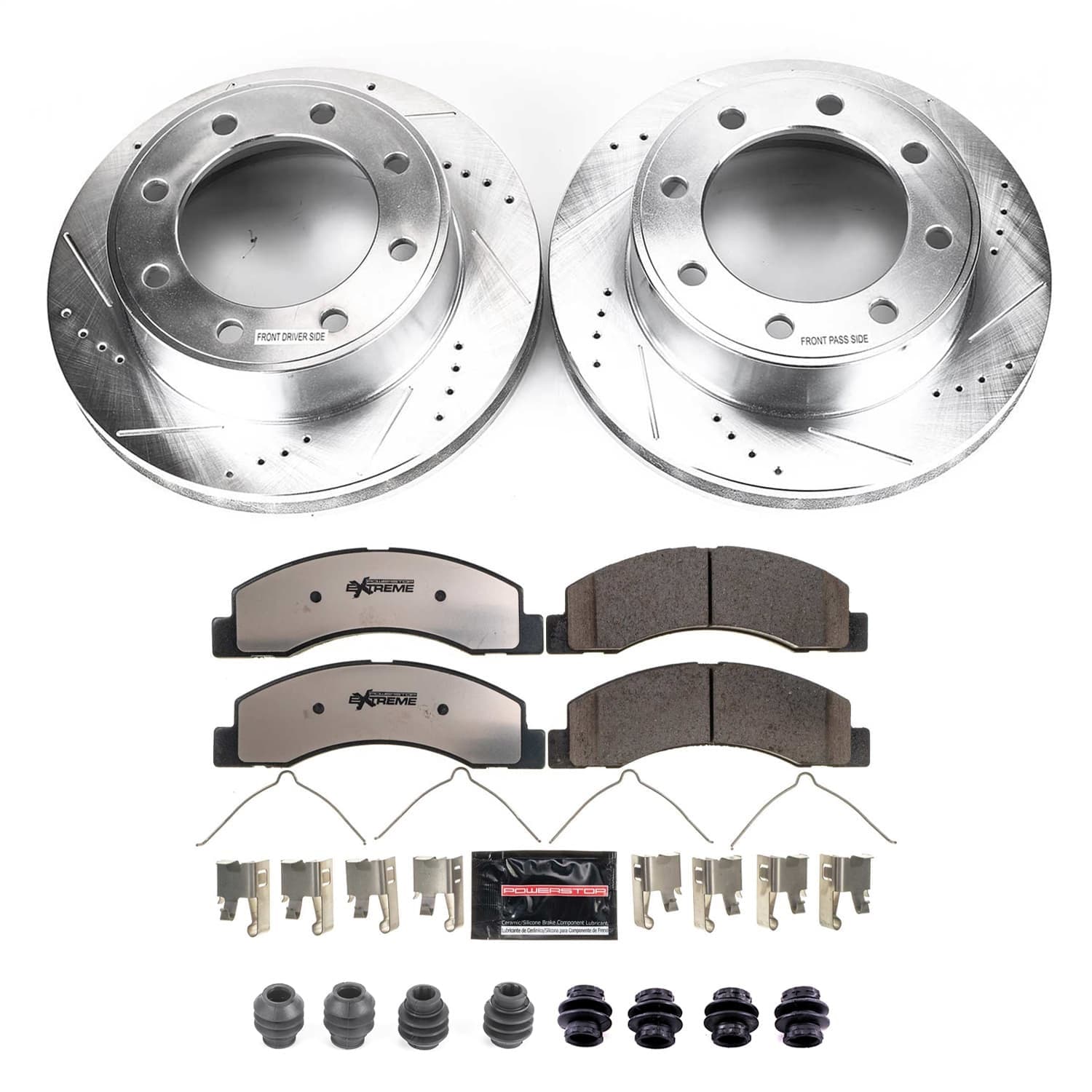 Power Stop - K1905-36 - Front - Disc Brake Pad and Rotor Kit image 1