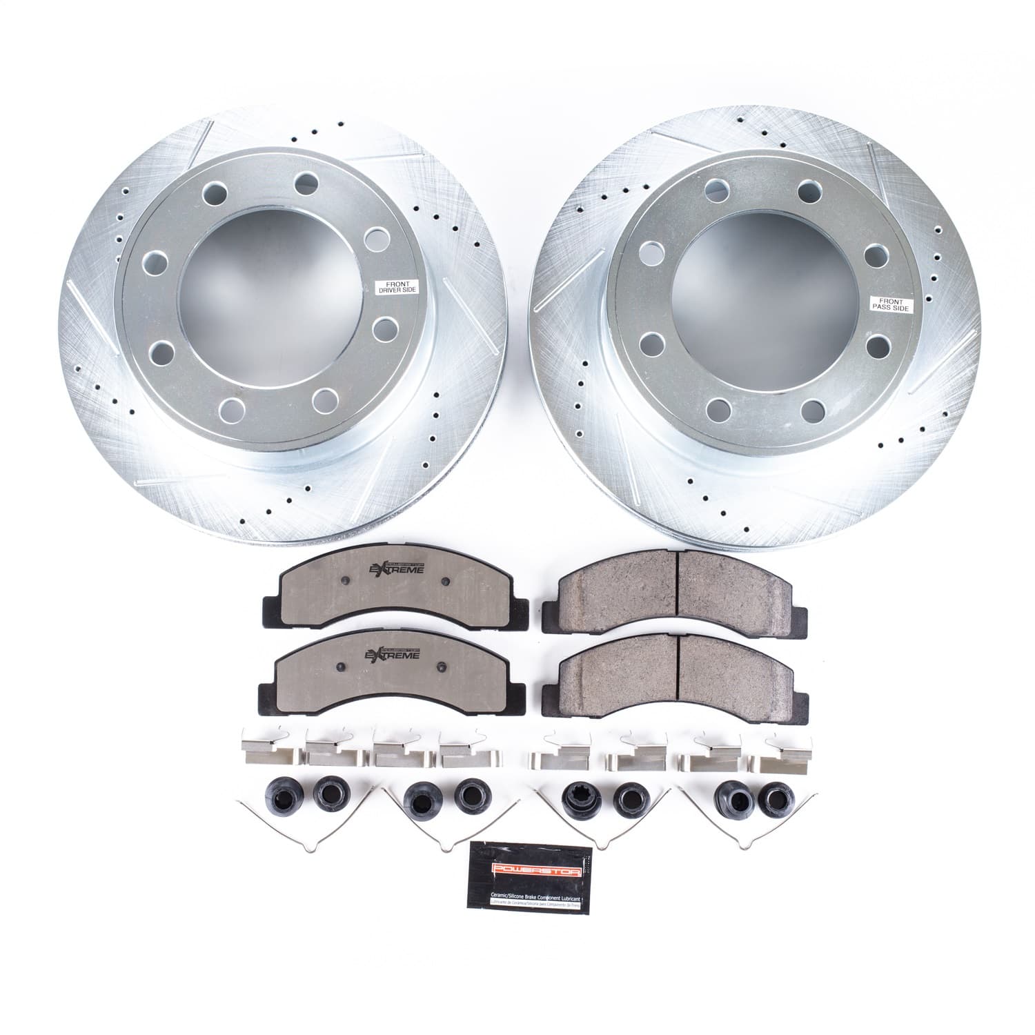 Power Stop - K1905-36 - Front - Disc Brake Pad and Rotor Kit image 2