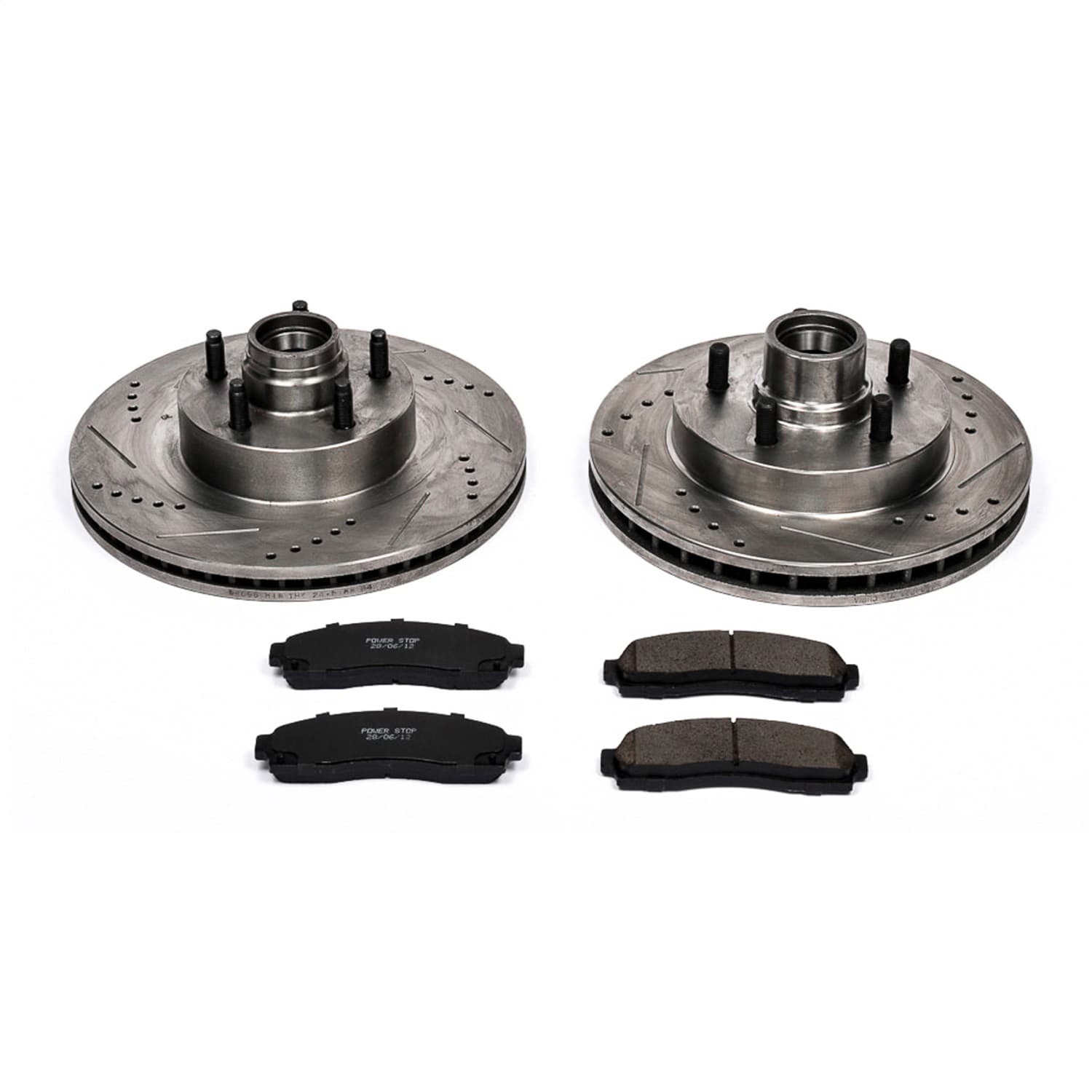 Power Stop - K1920 - Front - Disc Brake Pad and Rotor Kit image 1