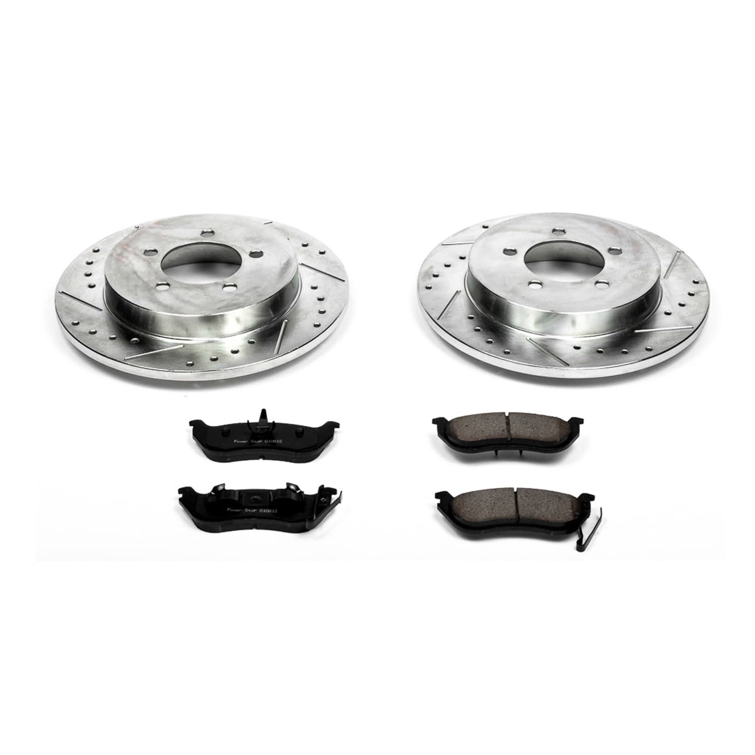 Power Stop - K1929 - Rear - Disc Brake Pad and Rotor Kit image 1