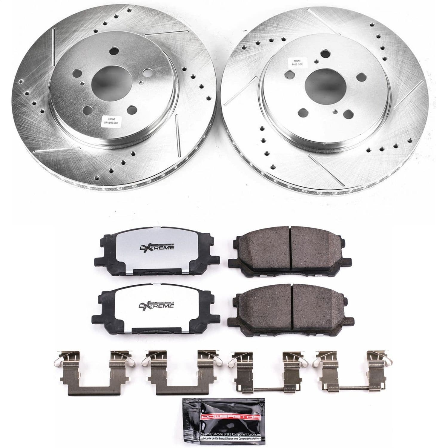 Power Stop - K196-36 - Front - Disc Brake Pad and Rotor Kit image 1