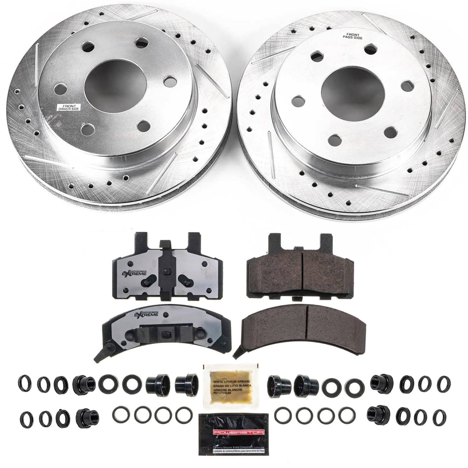 Power Stop - K1970-36 - Front - Disc Brake Pad and Rotor Kit image 1