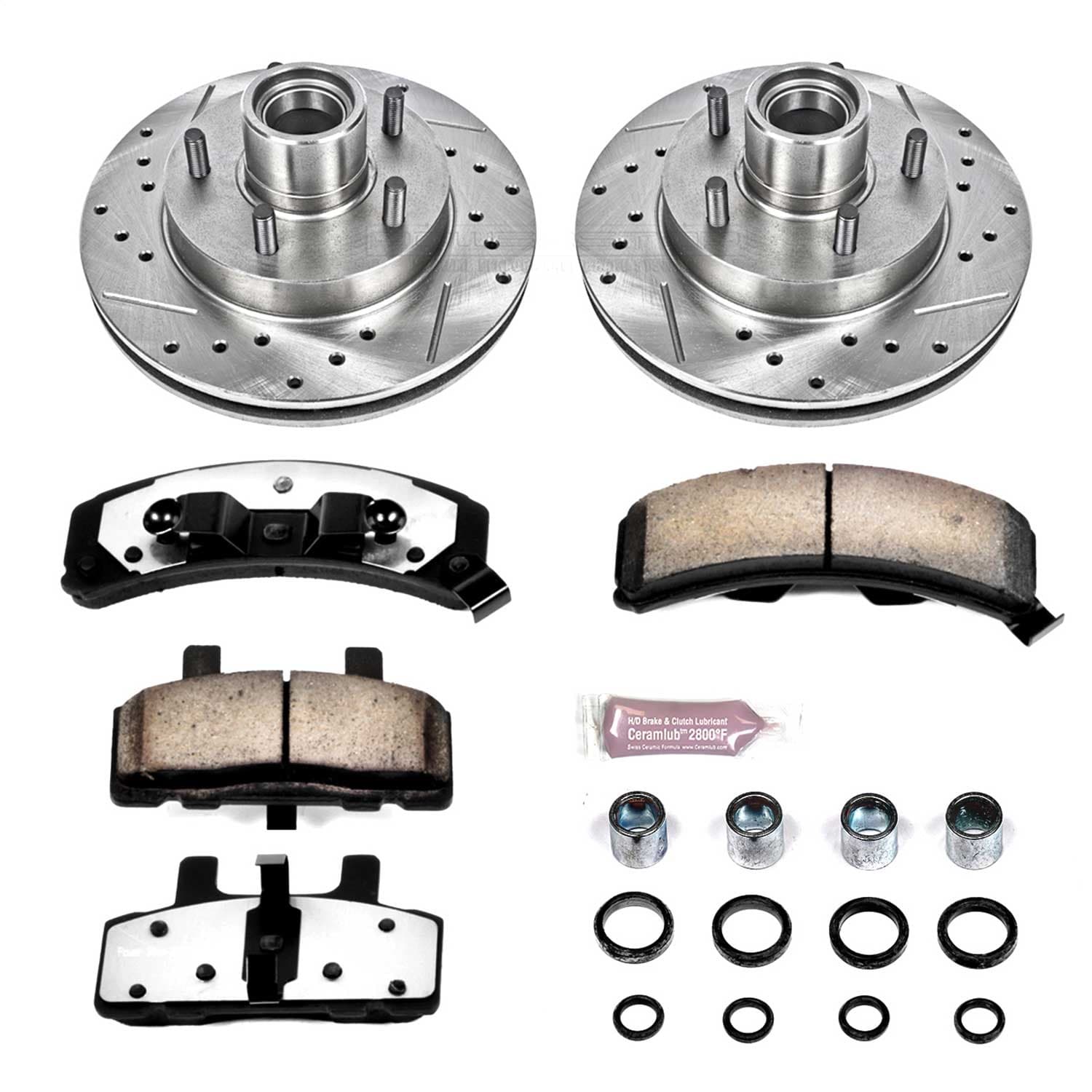 Power Stop - K1985-36 - Front - Disc Brake Pad and Rotor Kit image 1