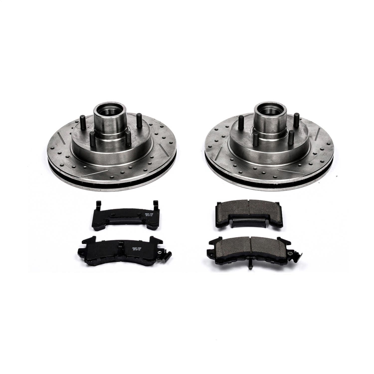 Power Stop - K1985 - Front - Disc Brake Pad and Rotor Kit image 1