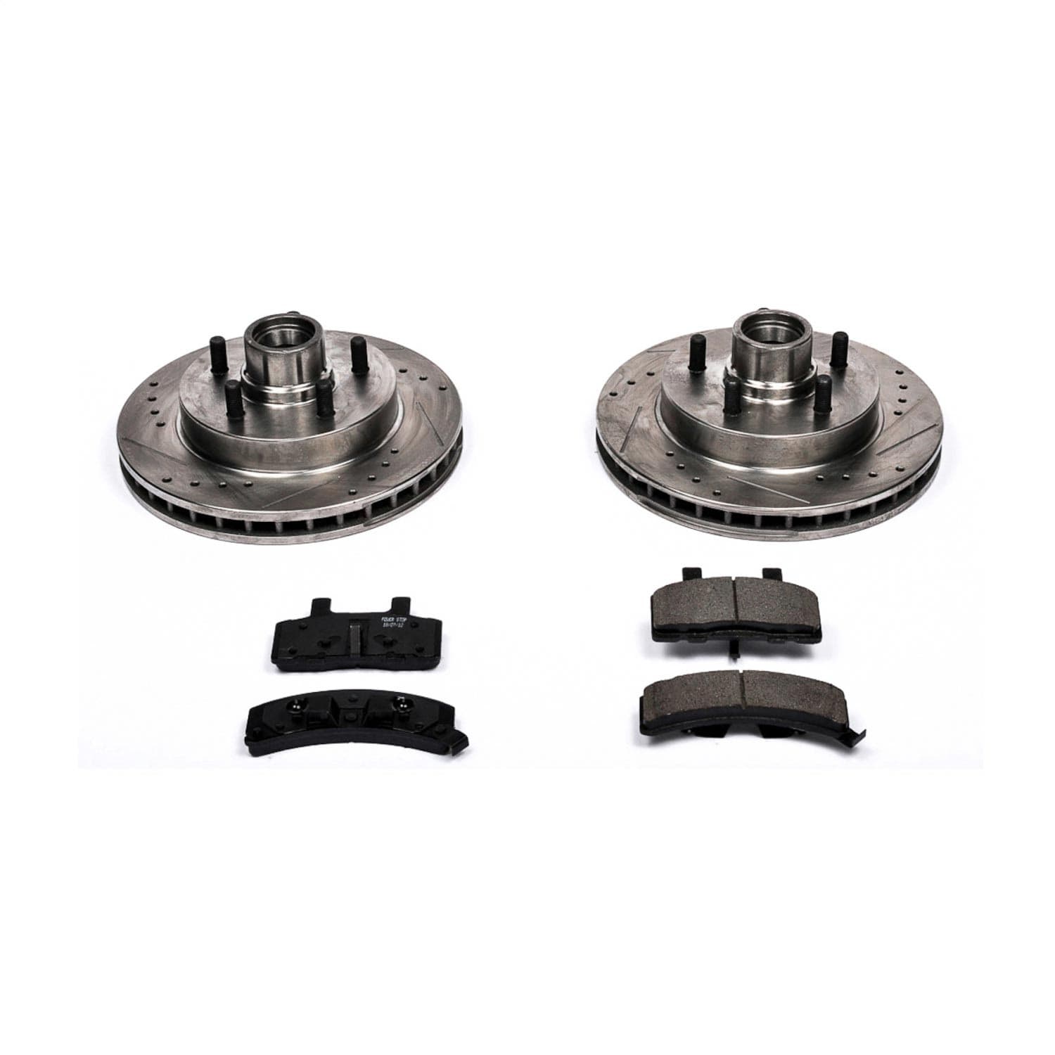 Power Stop - K1990 - Front - Disc Brake Pad and Rotor Kit image 1
