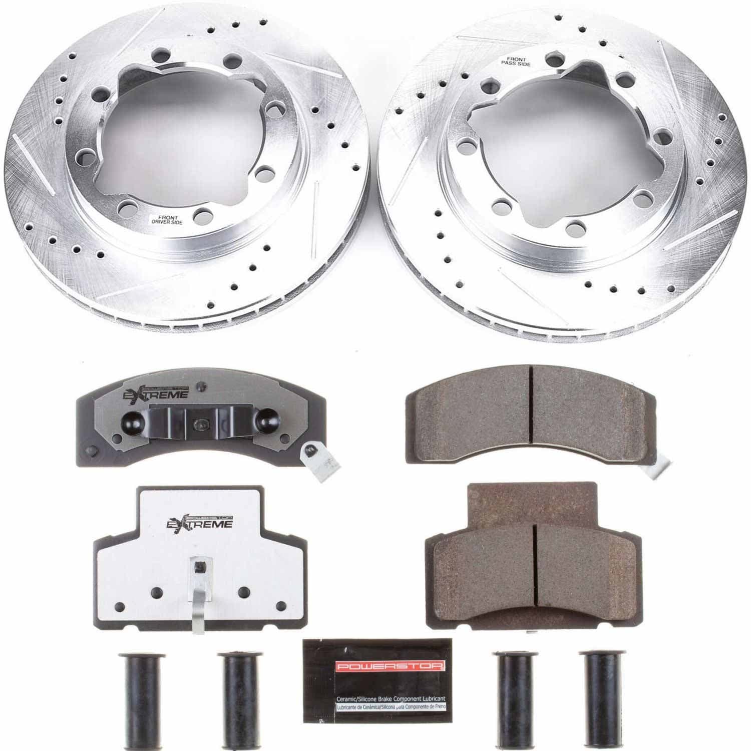 Power Stop - K1992-36 - Front - Disc Brake Pad and Rotor Kit image 1