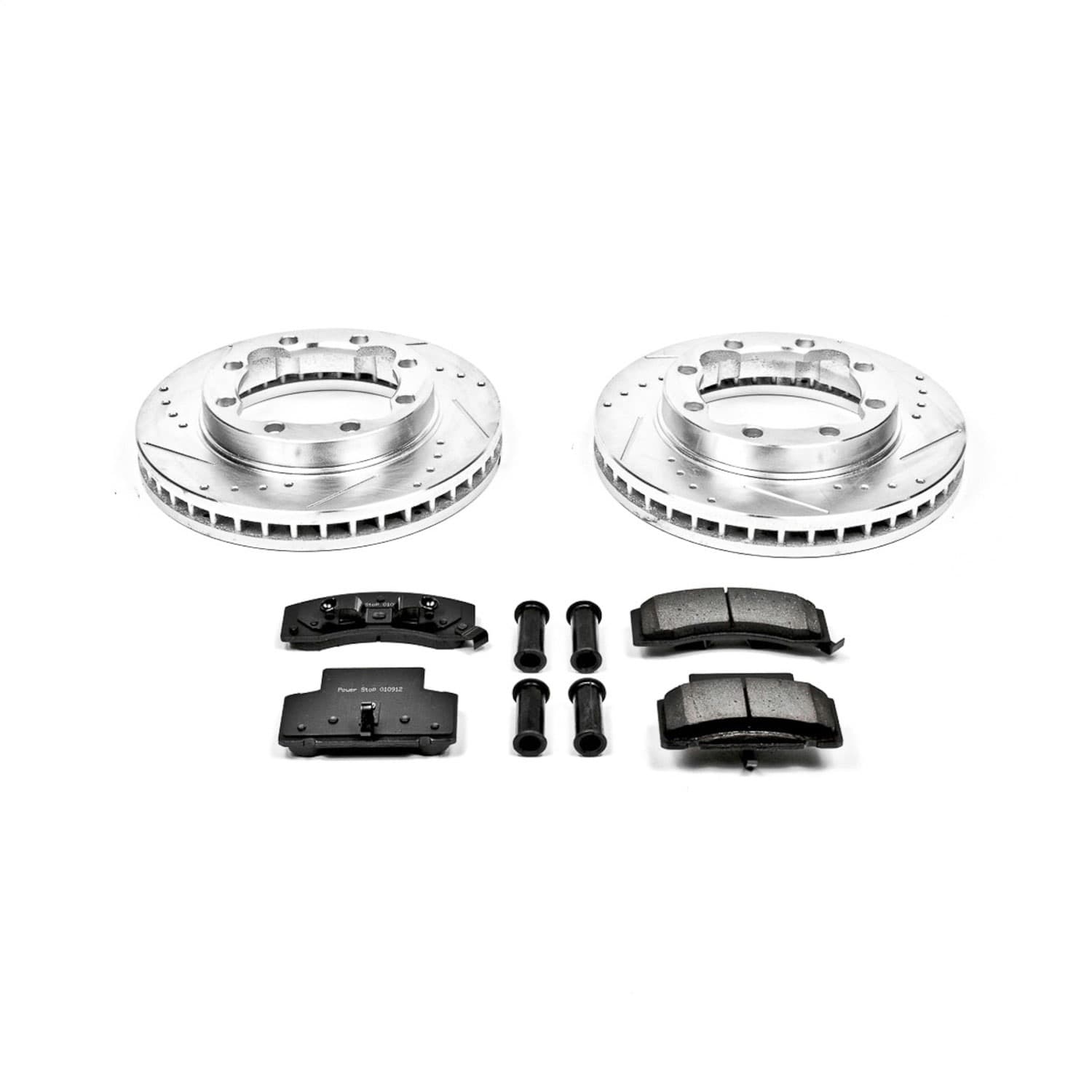 Power Stop - K1992 - Front - Disc Brake Pad and Rotor Kit image 1