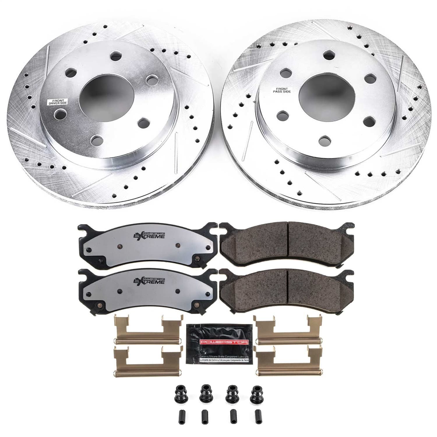 Power Stop - K2009-36 - Front - Disc Brake Pad and Rotor Kit image 1