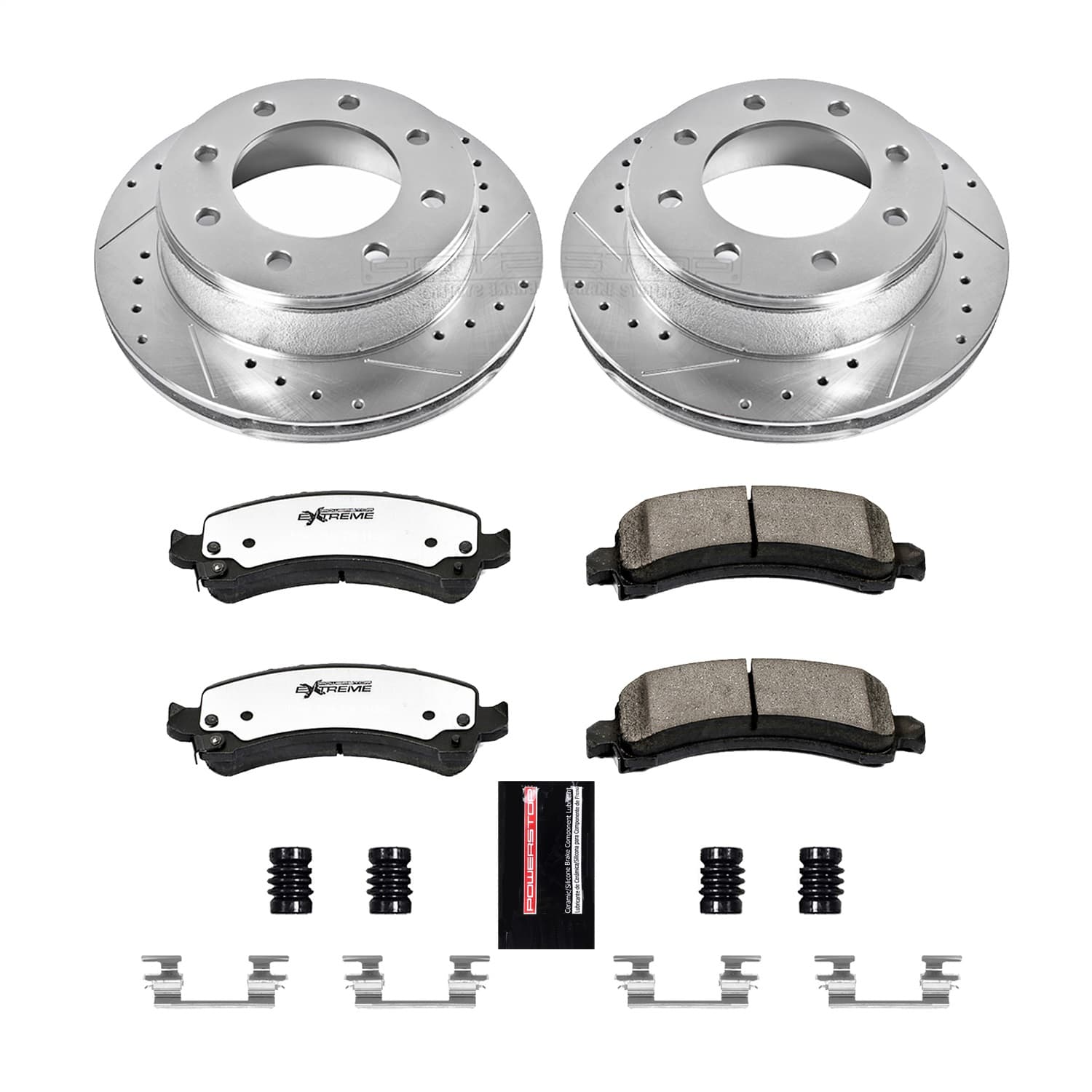 Power Stop - K2039-36 - Rear - Disc Brake Pad and Rotor Kit image 1