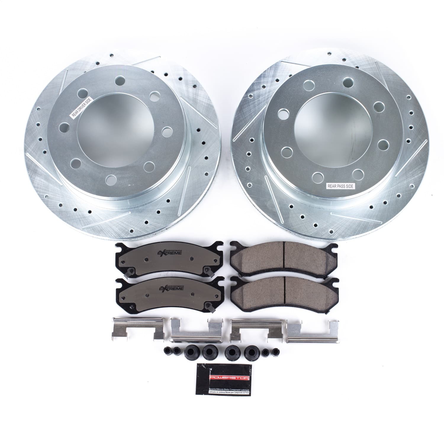 Power Stop - K2041-36 - Rear - Disc Brake Pad and Rotor Kit image 3