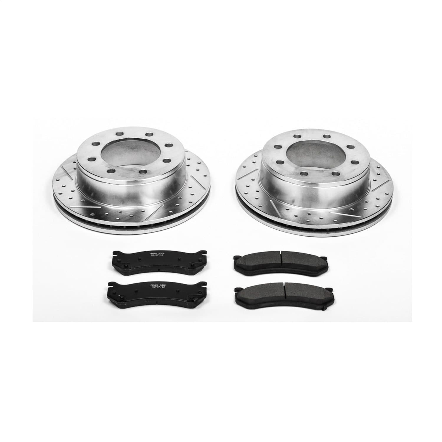 Power Stop - K2041 - Rear - Disc Brake Pad and Rotor Kit image 1