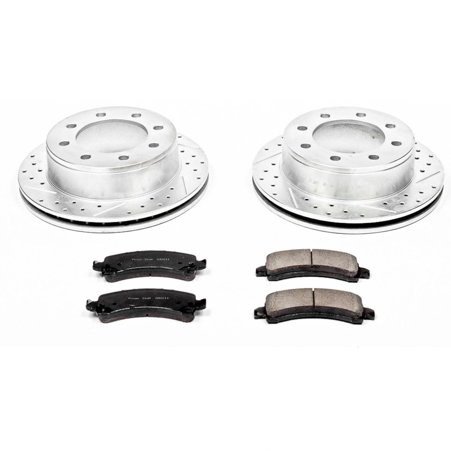 Power Stop - K2043 - Rear - Disc Brake Pad and Rotor Kit image 1