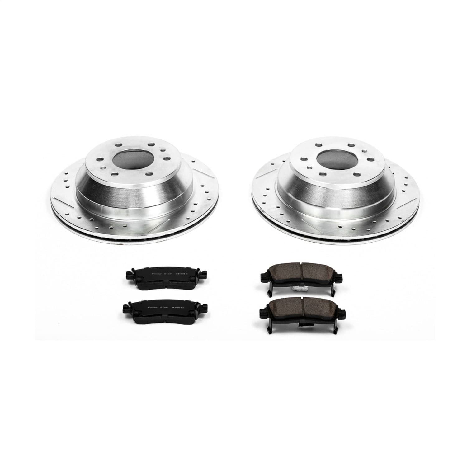 Power Stop - K2050 - Rear - Disc Brake Pad and Rotor Kit image 1