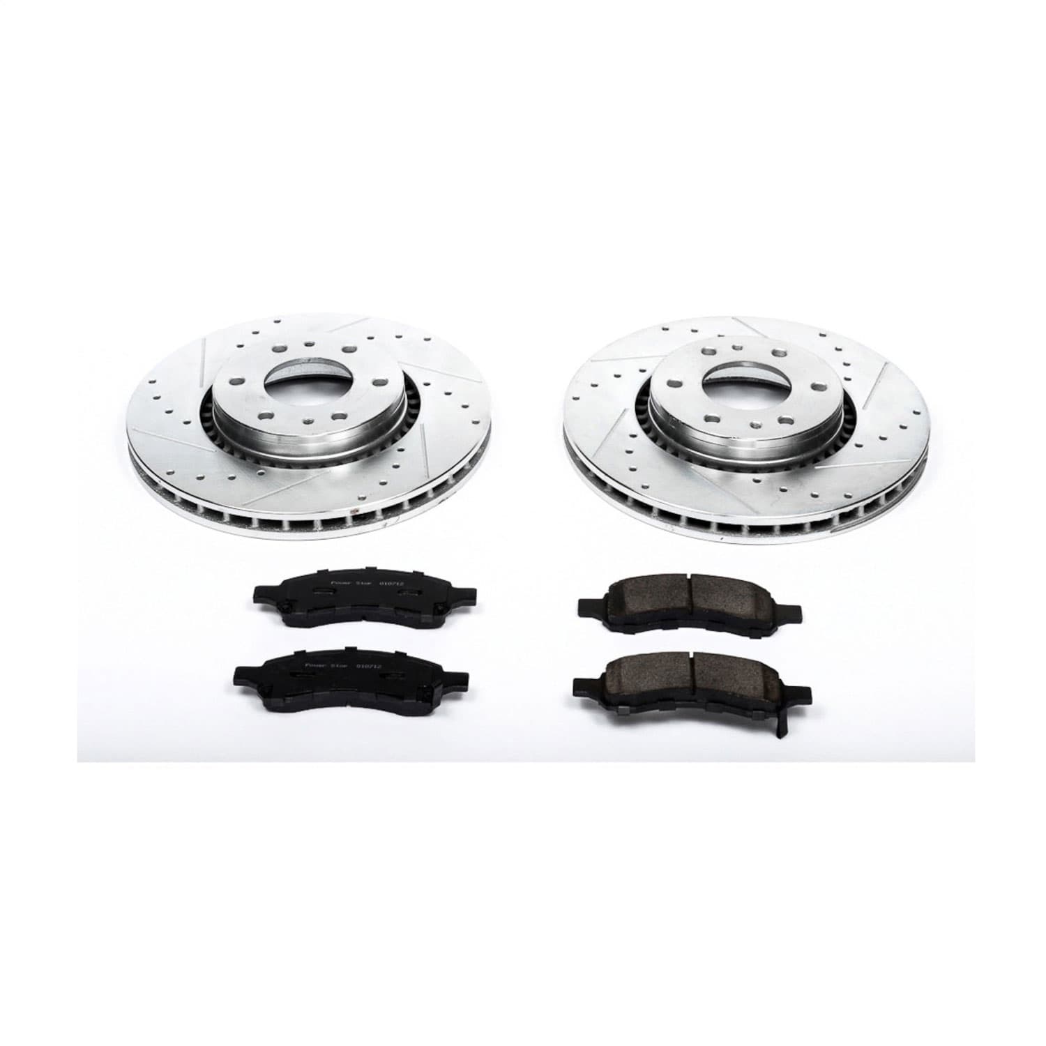 Power Stop - K2059 - Front - Disc Brake Pad and Rotor Kit image 1