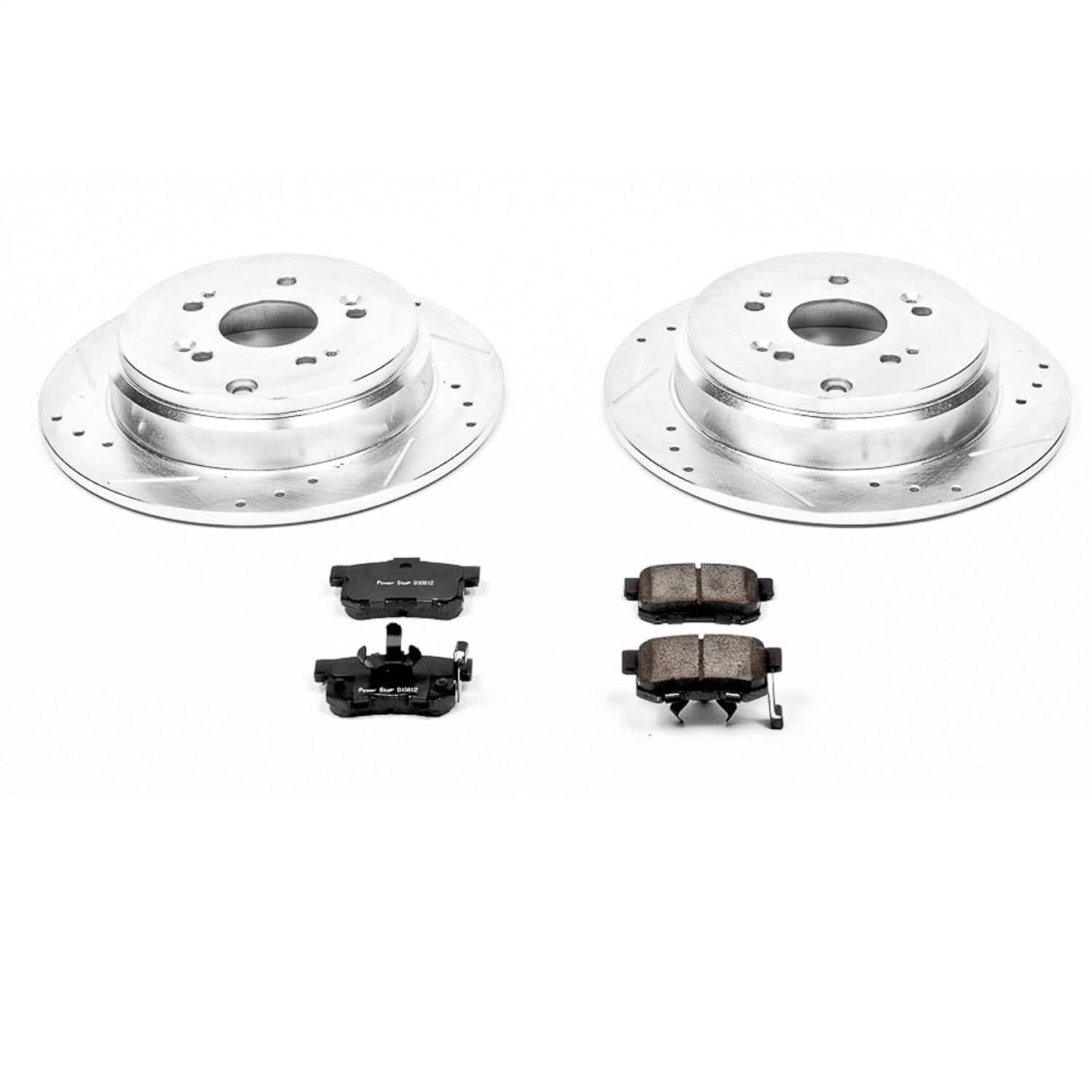 Power Stop - K206 - Rear - Disc Brake Pad and Rotor Kit image 1